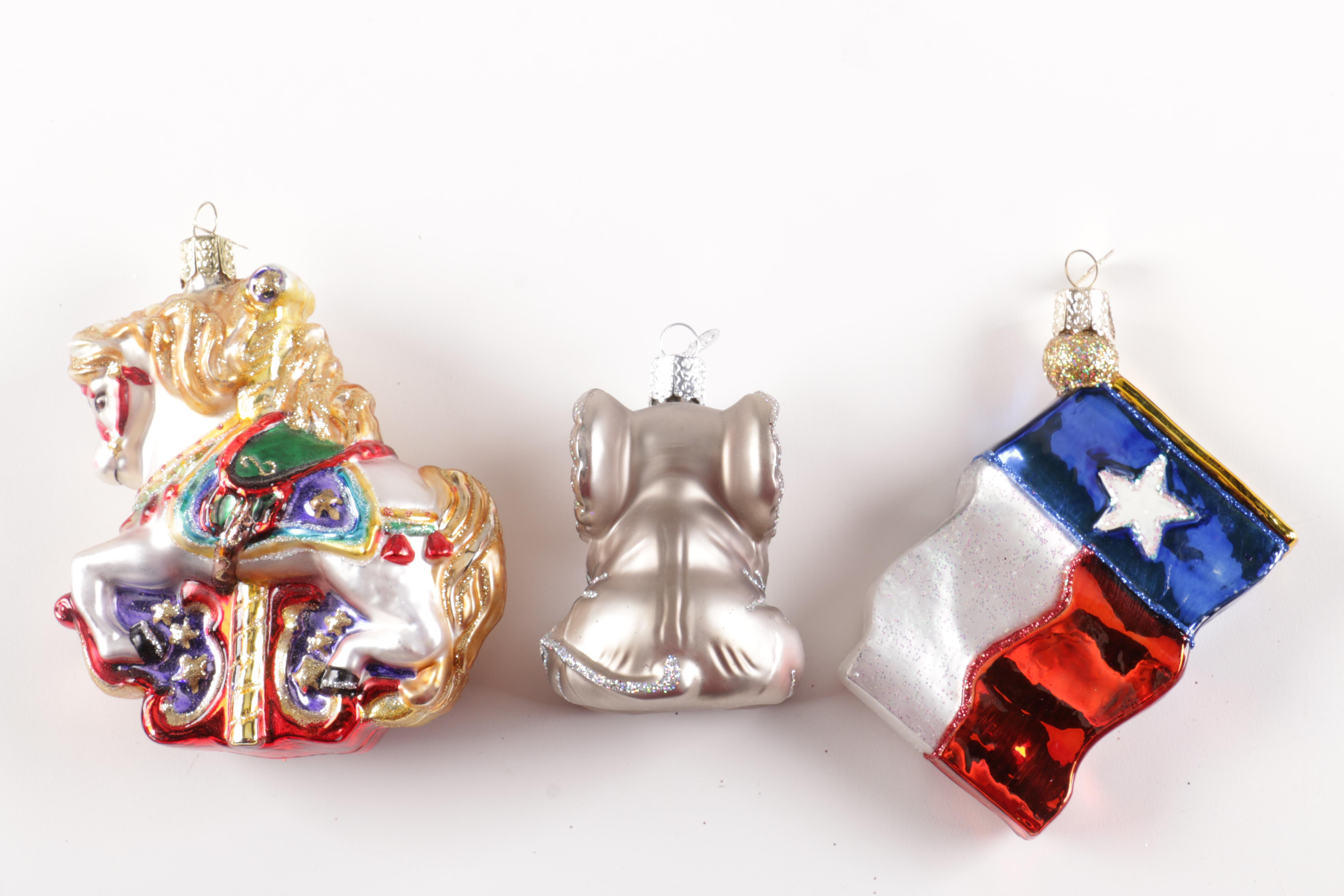 Old World Christmas Glass Ornament Collection