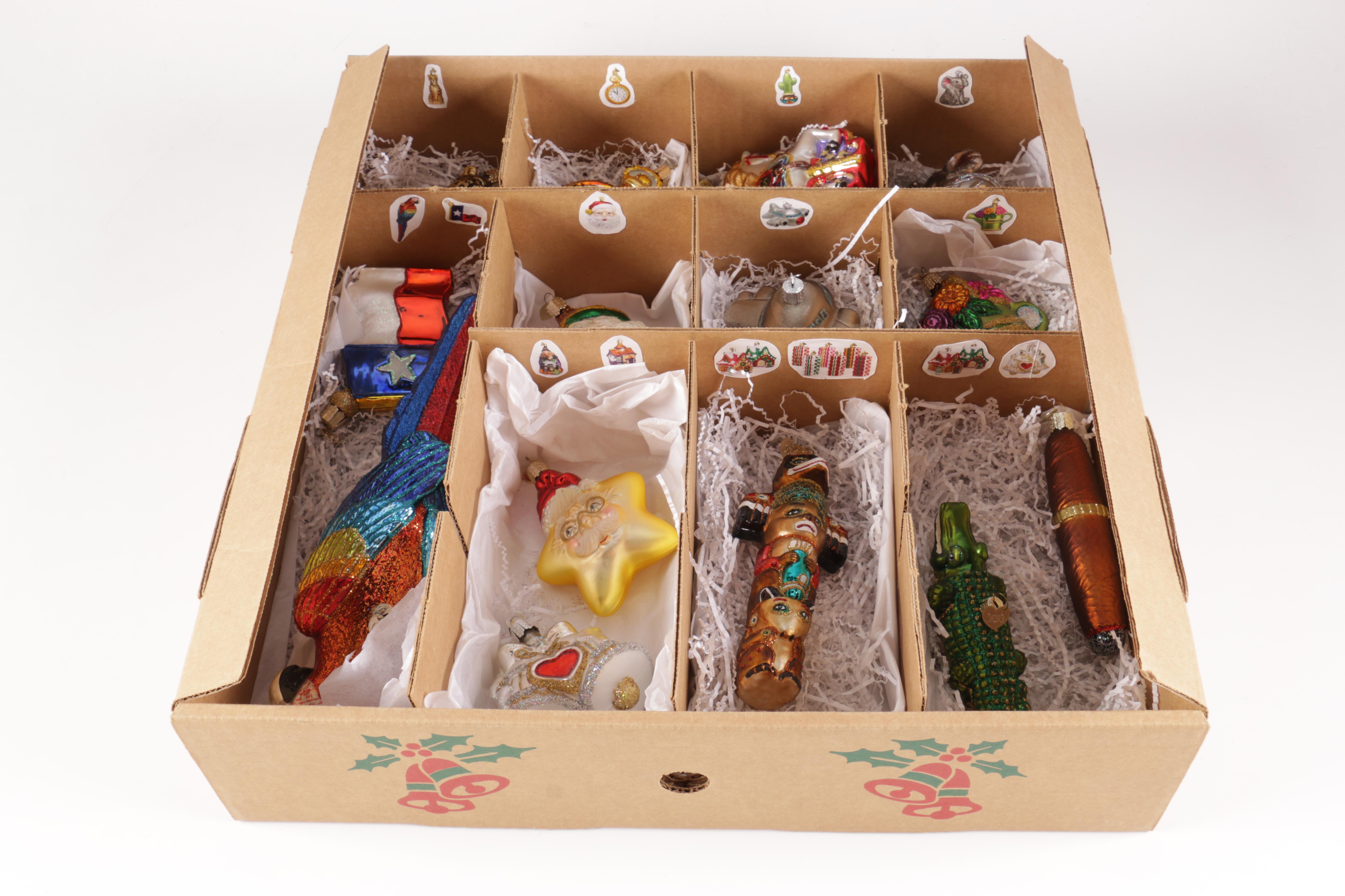 Old World Christmas Glass Ornament Collection