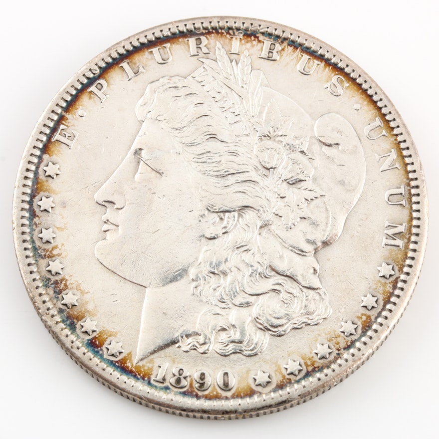 1890 S Silver Morgan Dollar