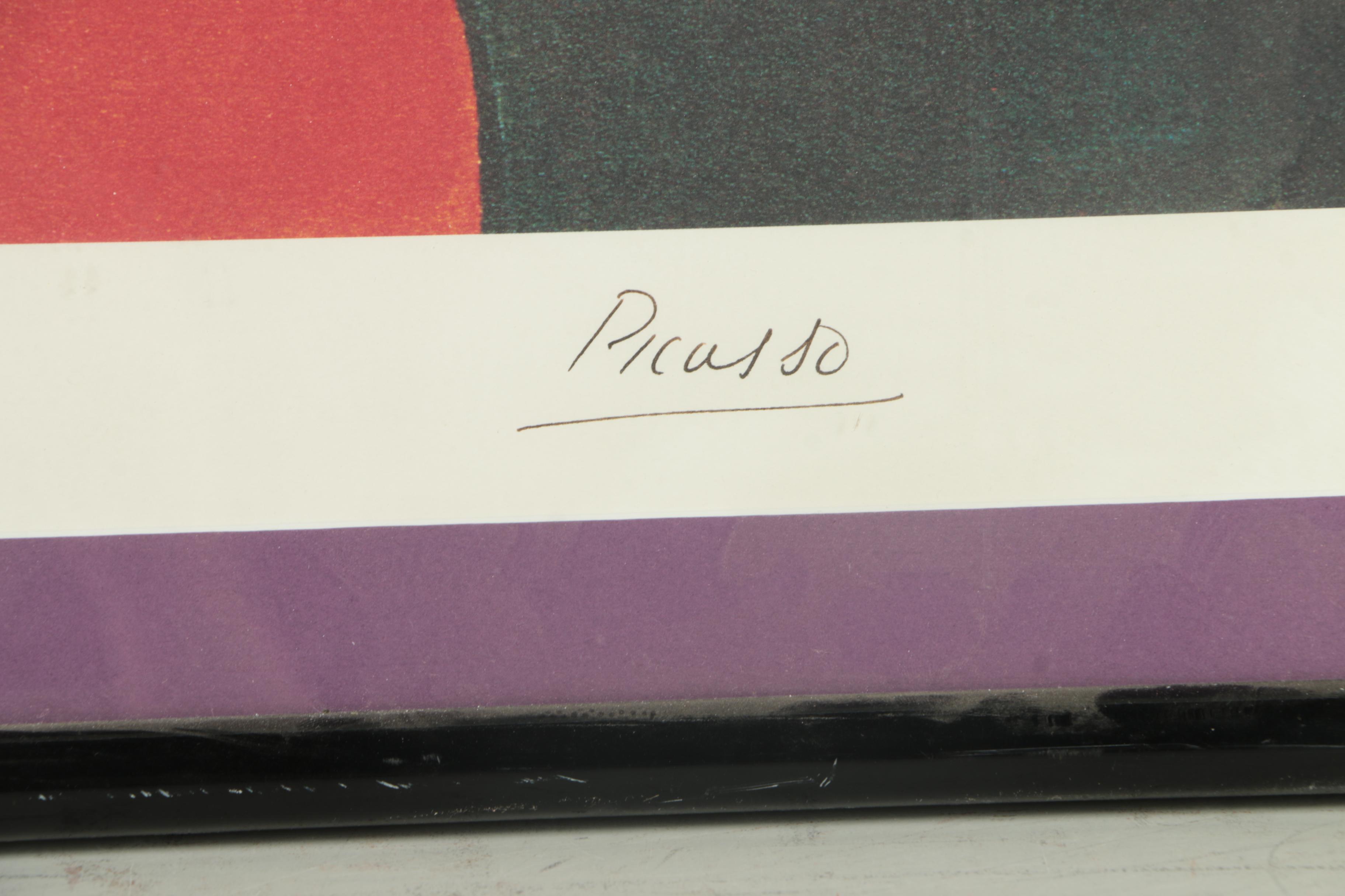 Pair of Limited Edition Offset Lithographs After Pablo Picasso