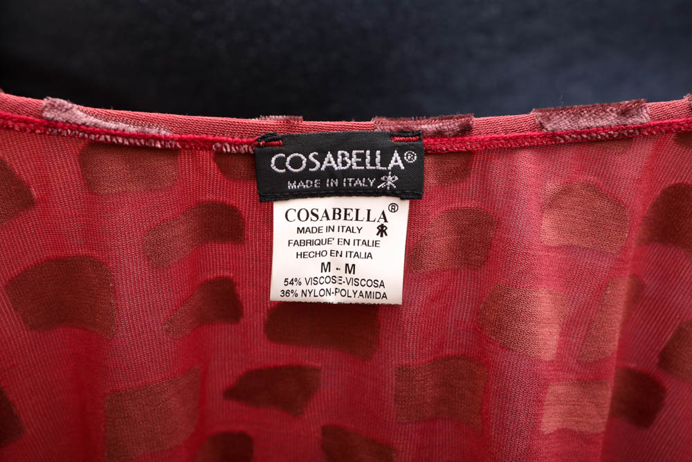 "Pam McMahon Couture" Lace Pantsuit with "Cosabella" Vintage Shell Top