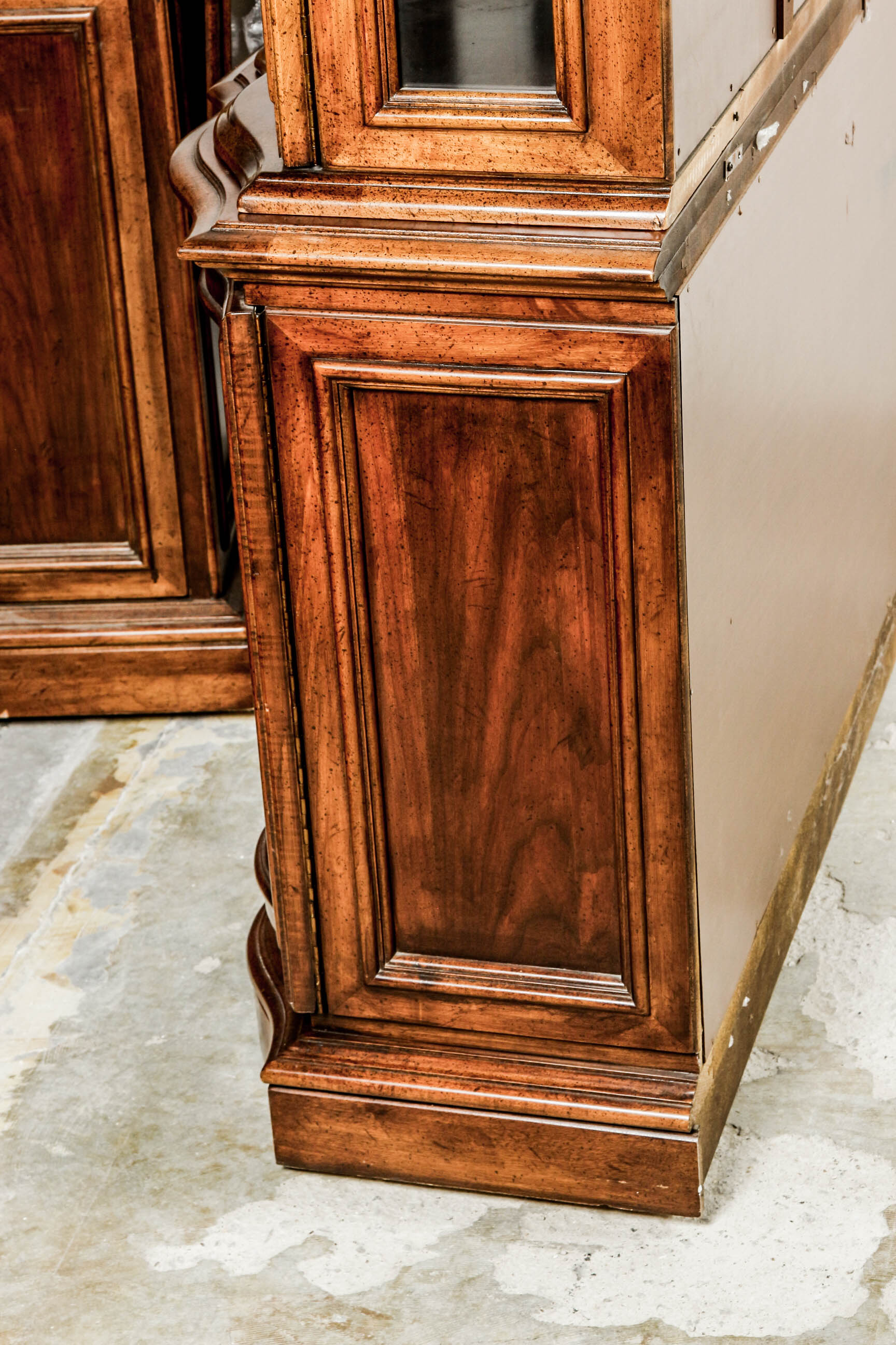 Vintage Mahogany China Cabinet by Unique Furniture Makers