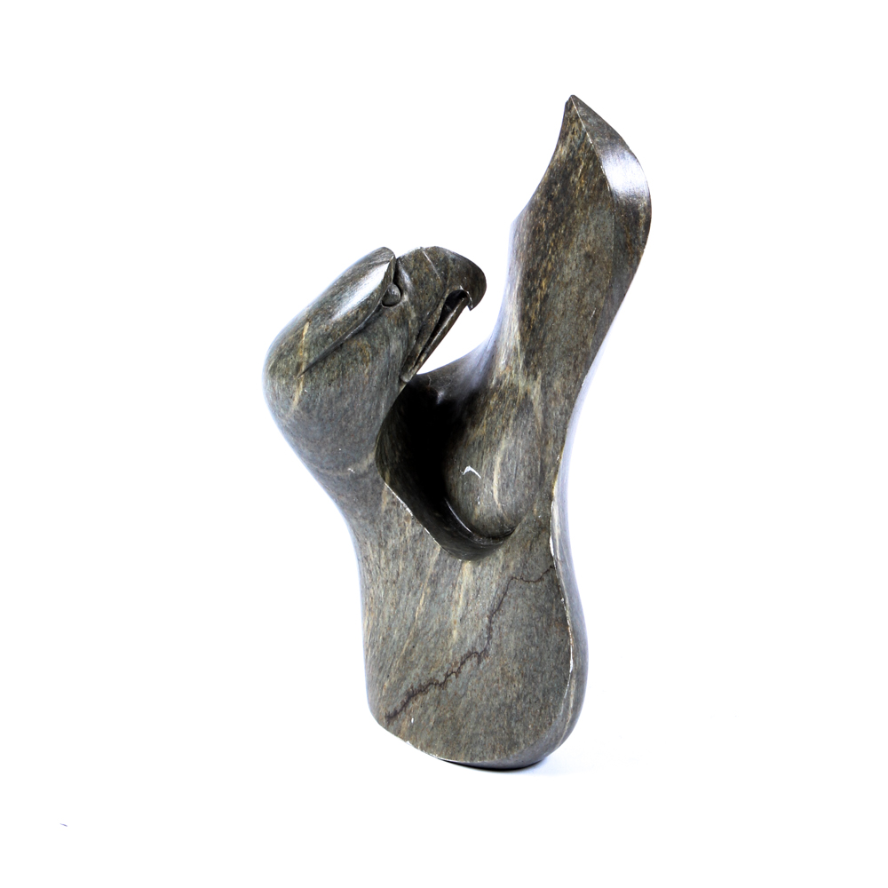 Six Nations Soapstone Eagle Sculpture by Ben Henry