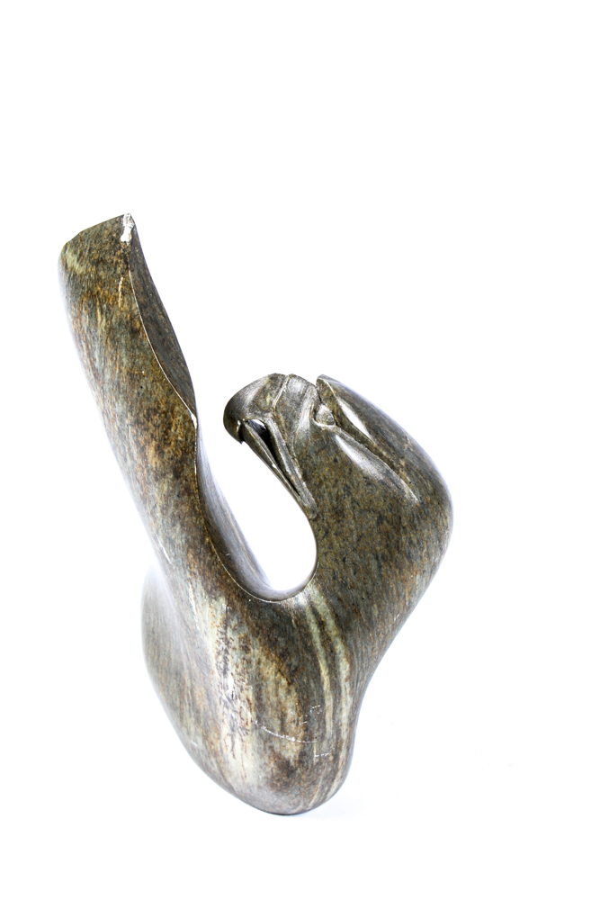 Six Nations Soapstone Eagle Sculpture by Ben Henry