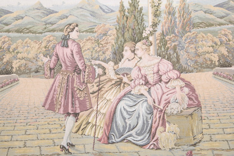 Hanging Tapestry With Dowel Rod