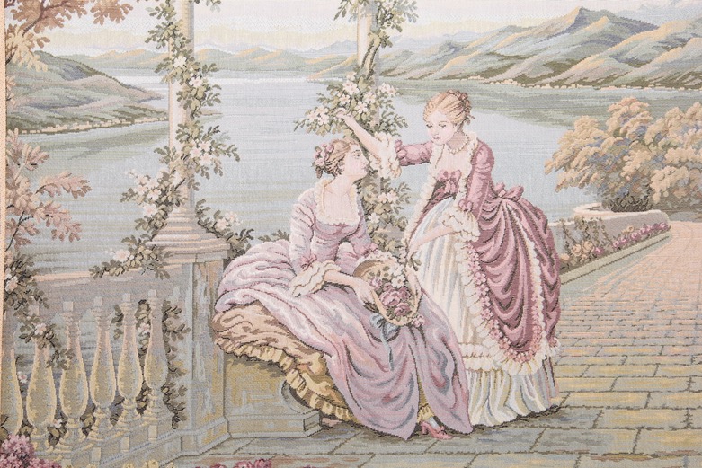 Hanging Tapestry With Dowel Rod