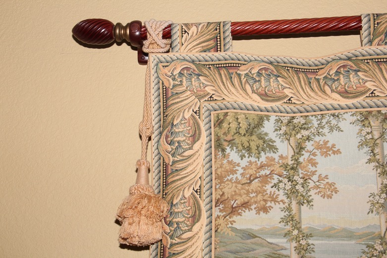 Hanging Tapestry With Dowel Rod