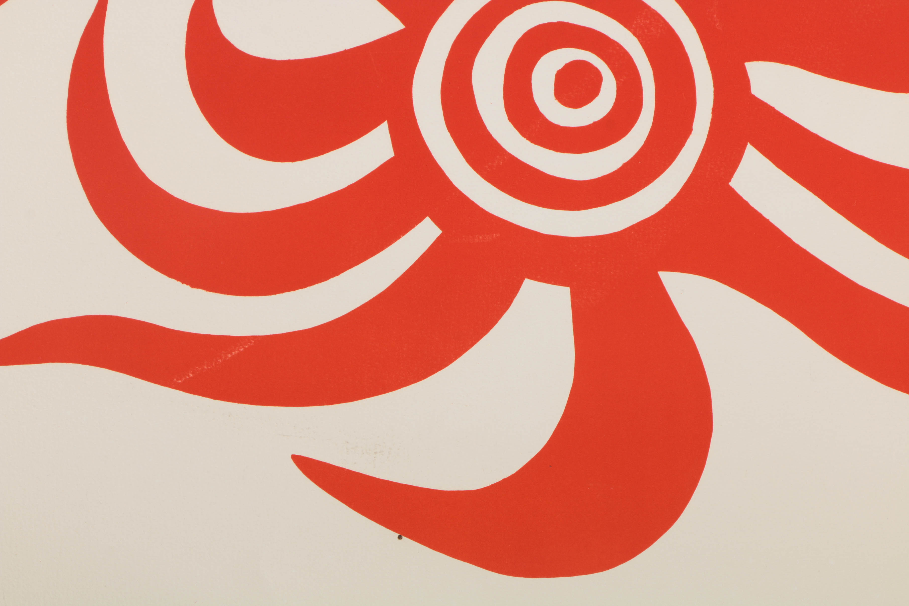 Alexander Calder 1974 Color Lithograph "Sunburst"