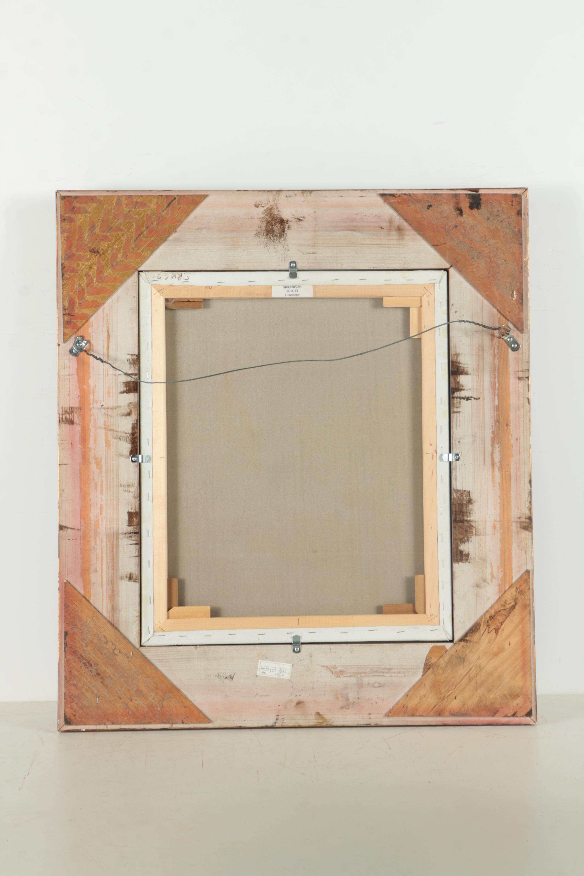 Rogers Oil Painting on Canvas "Conductor"