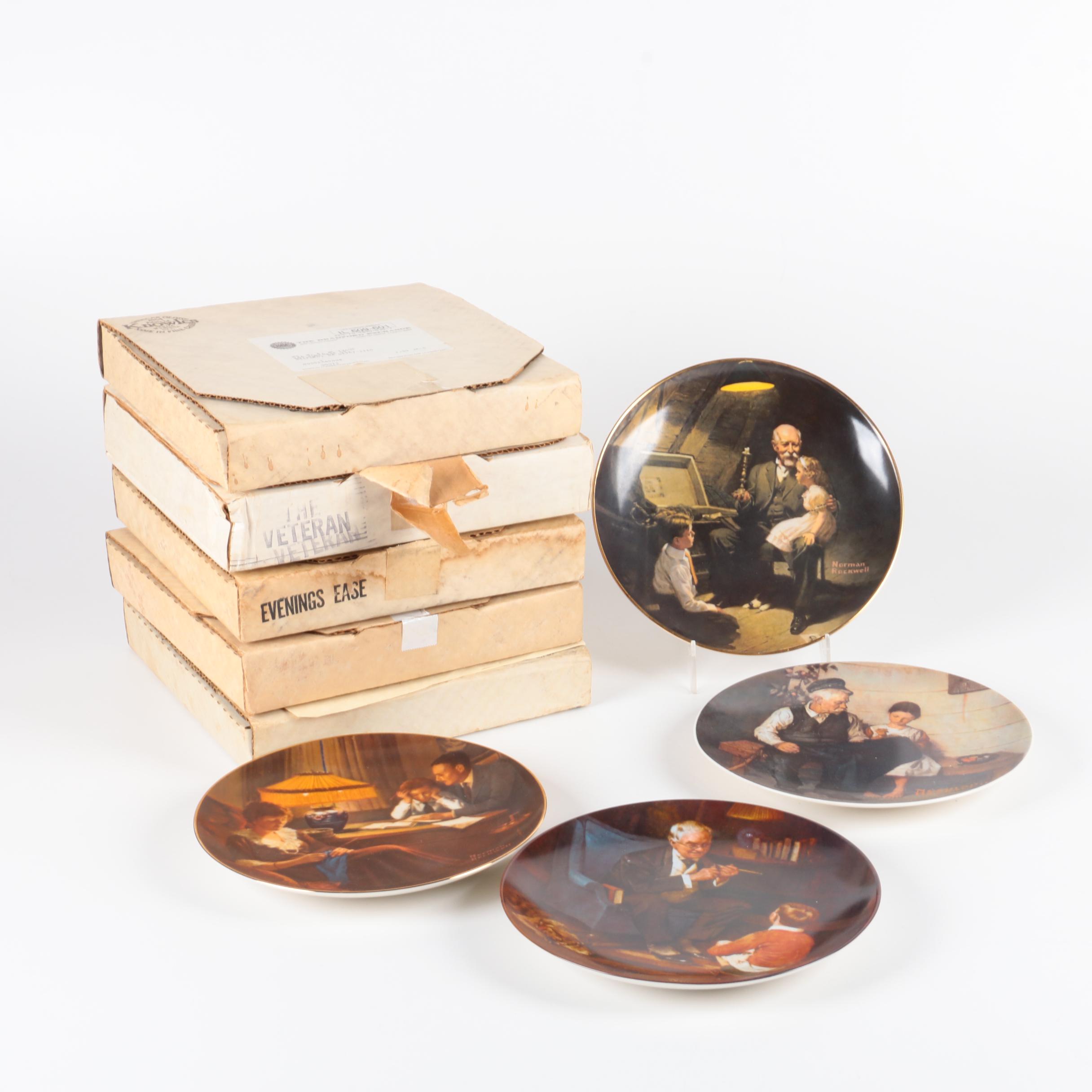 "Rockwell Heritage Collection" Collectible Plates
