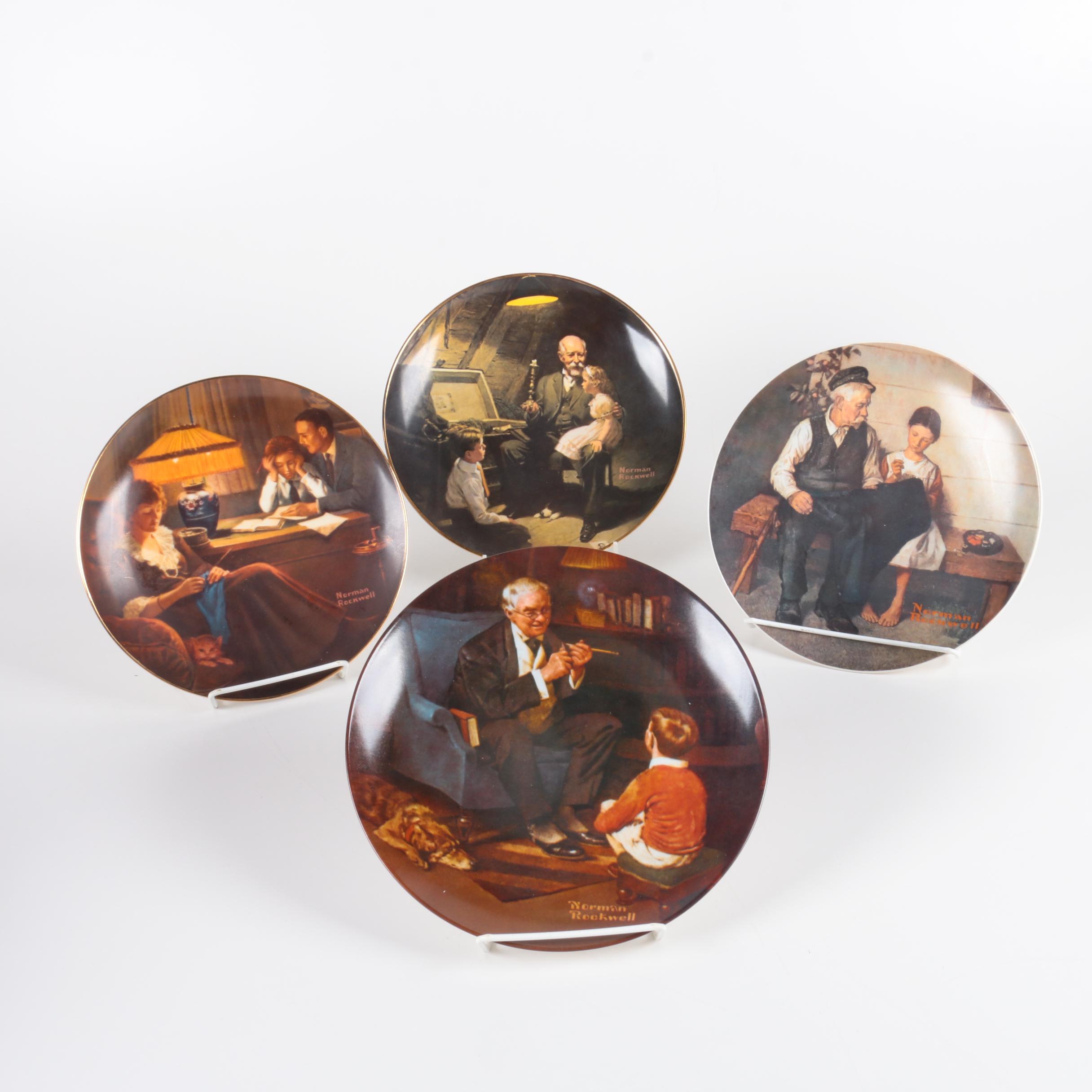 "Rockwell Heritage Collection" Collectible Plates