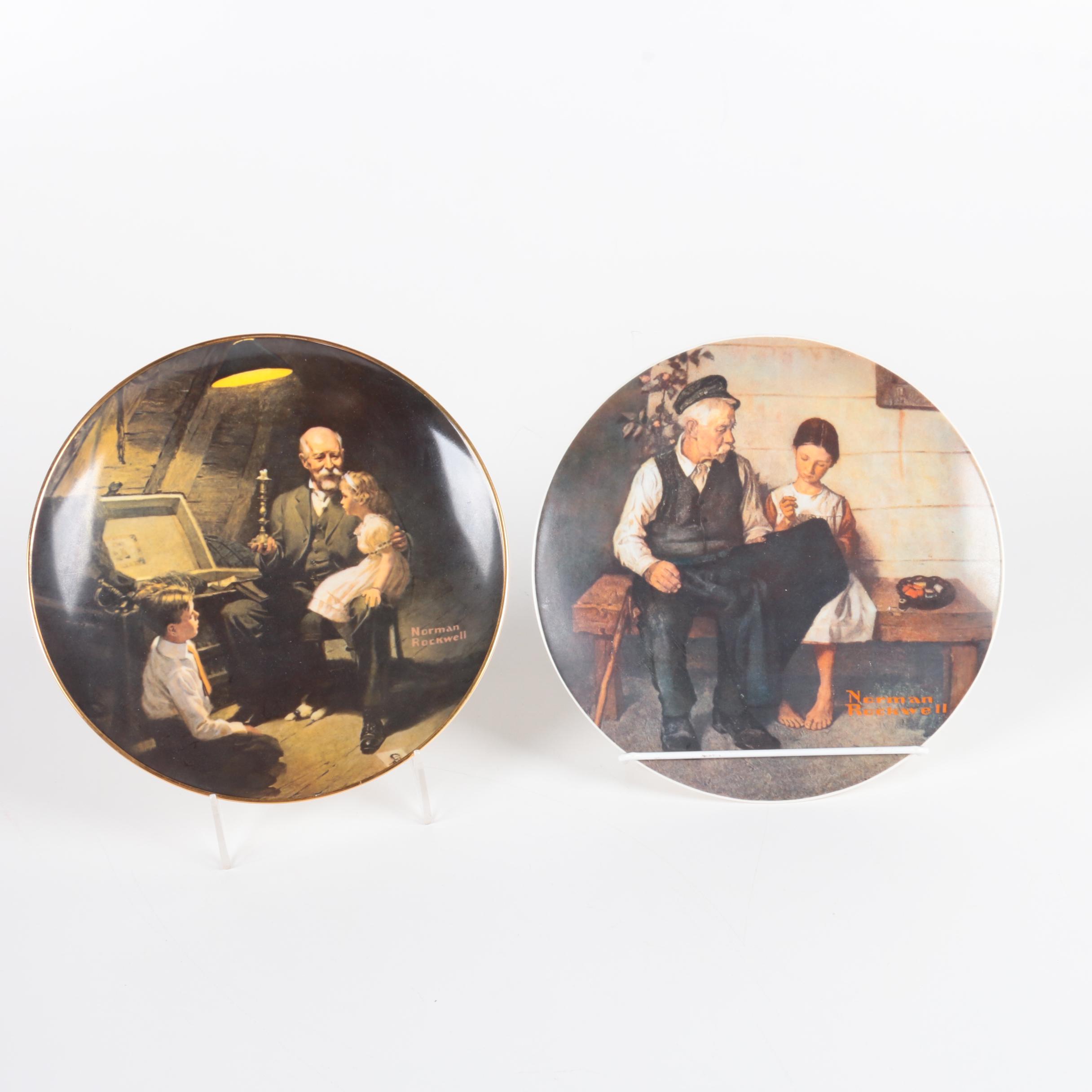 "Rockwell Heritage Collection" Collectible Plates