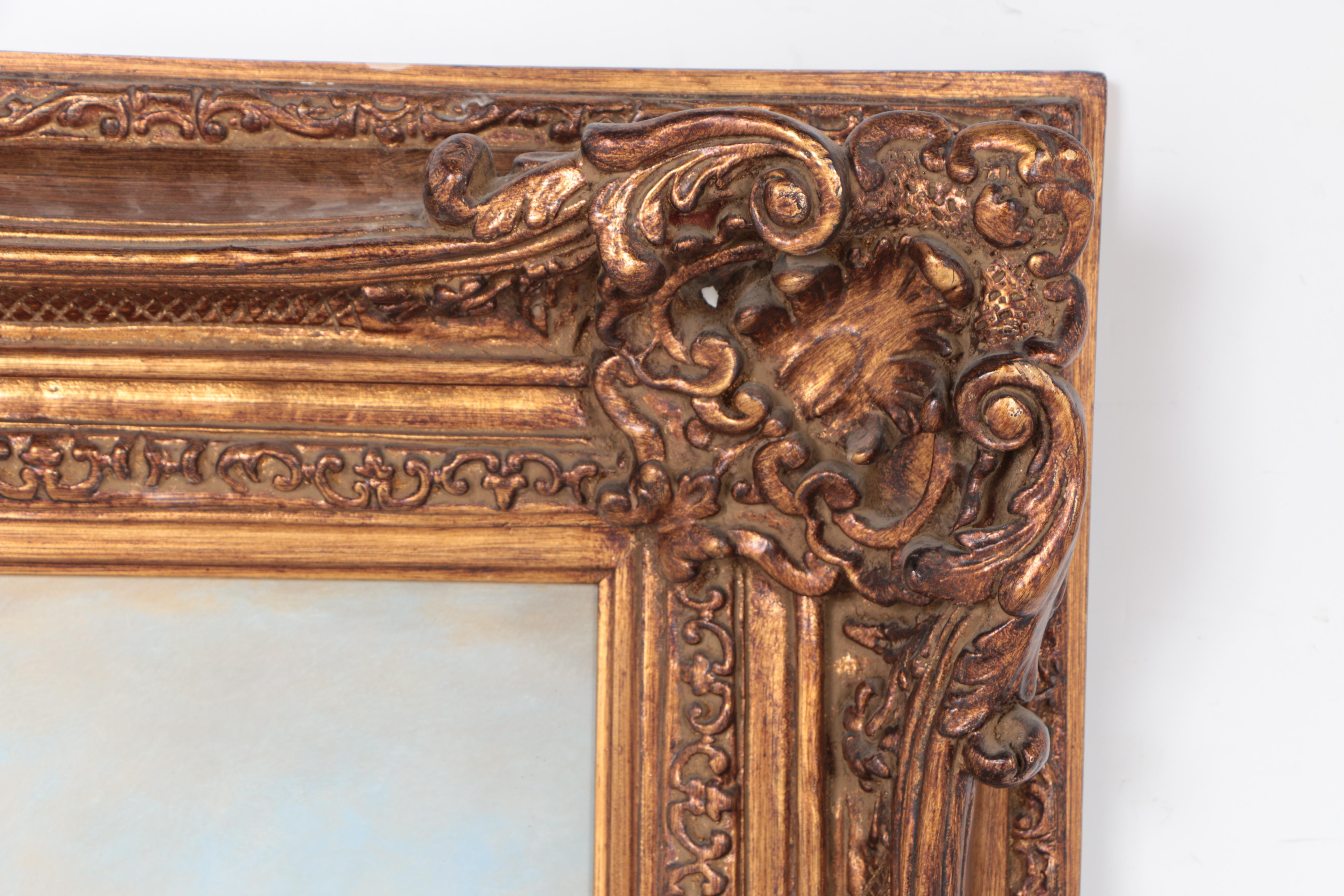 Simon Timmerman Oil Painting "Dutch Vessel in a Strong Breeze"