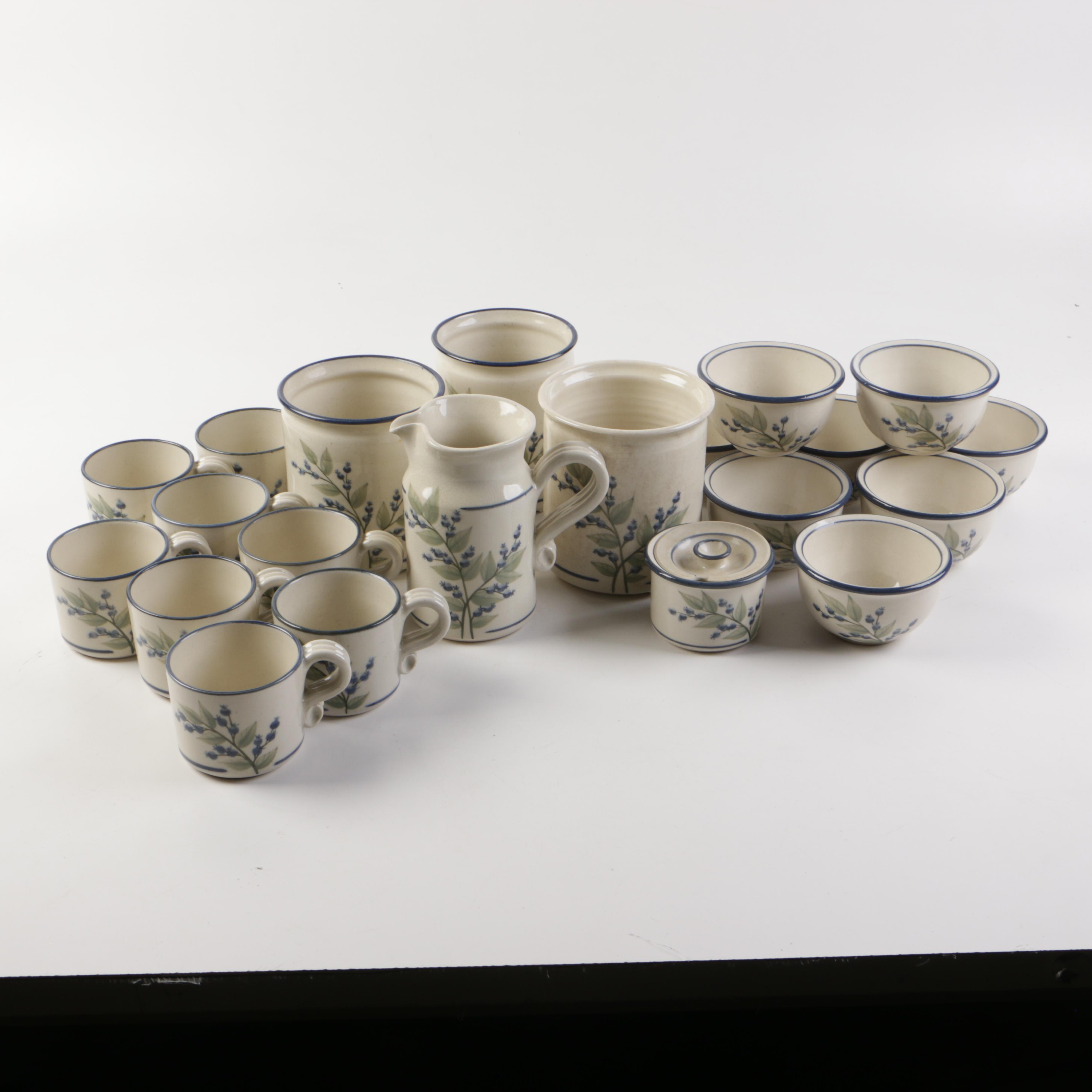 Union Stoneware "Blueberry" Tableware