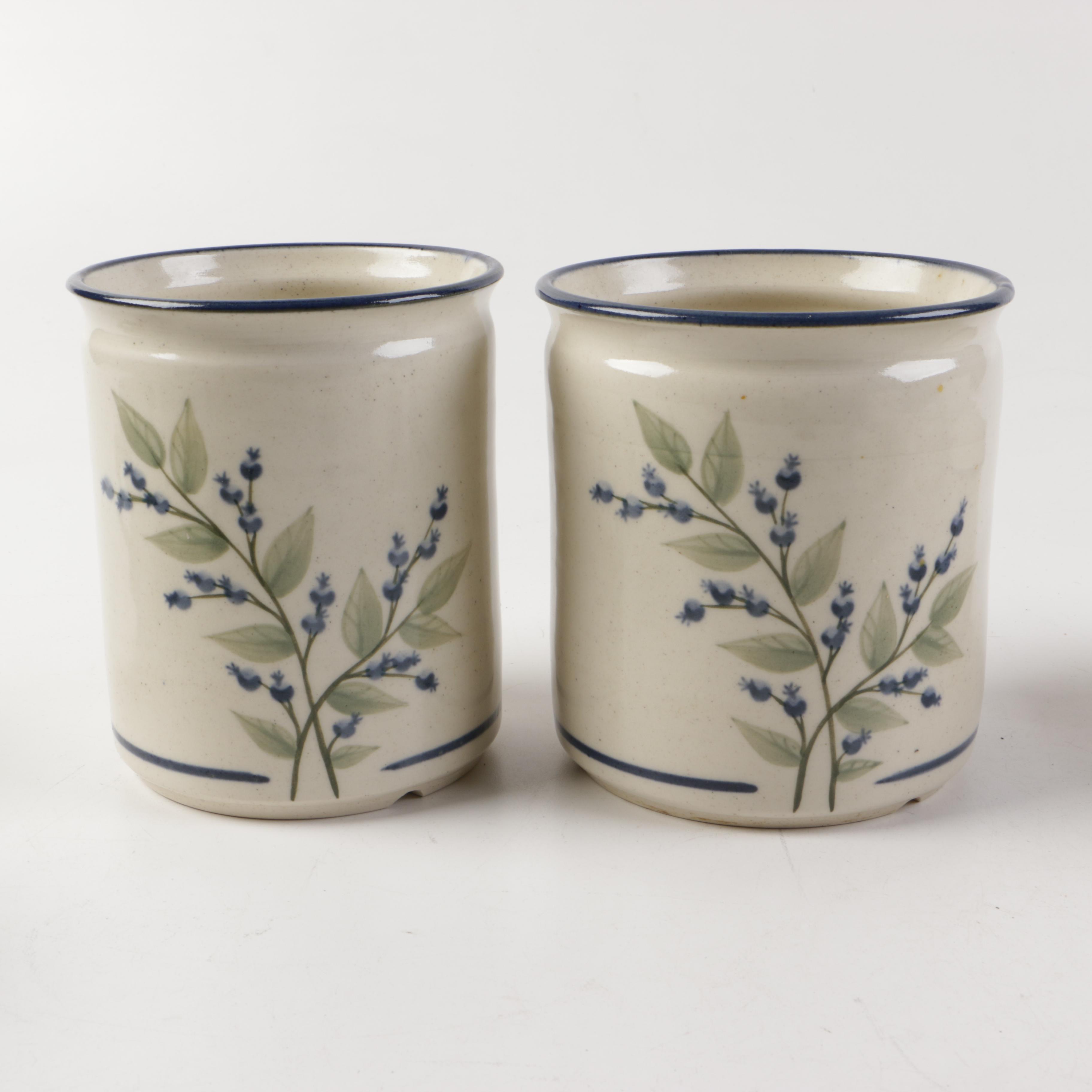 Union Stoneware "Blueberry" Tableware