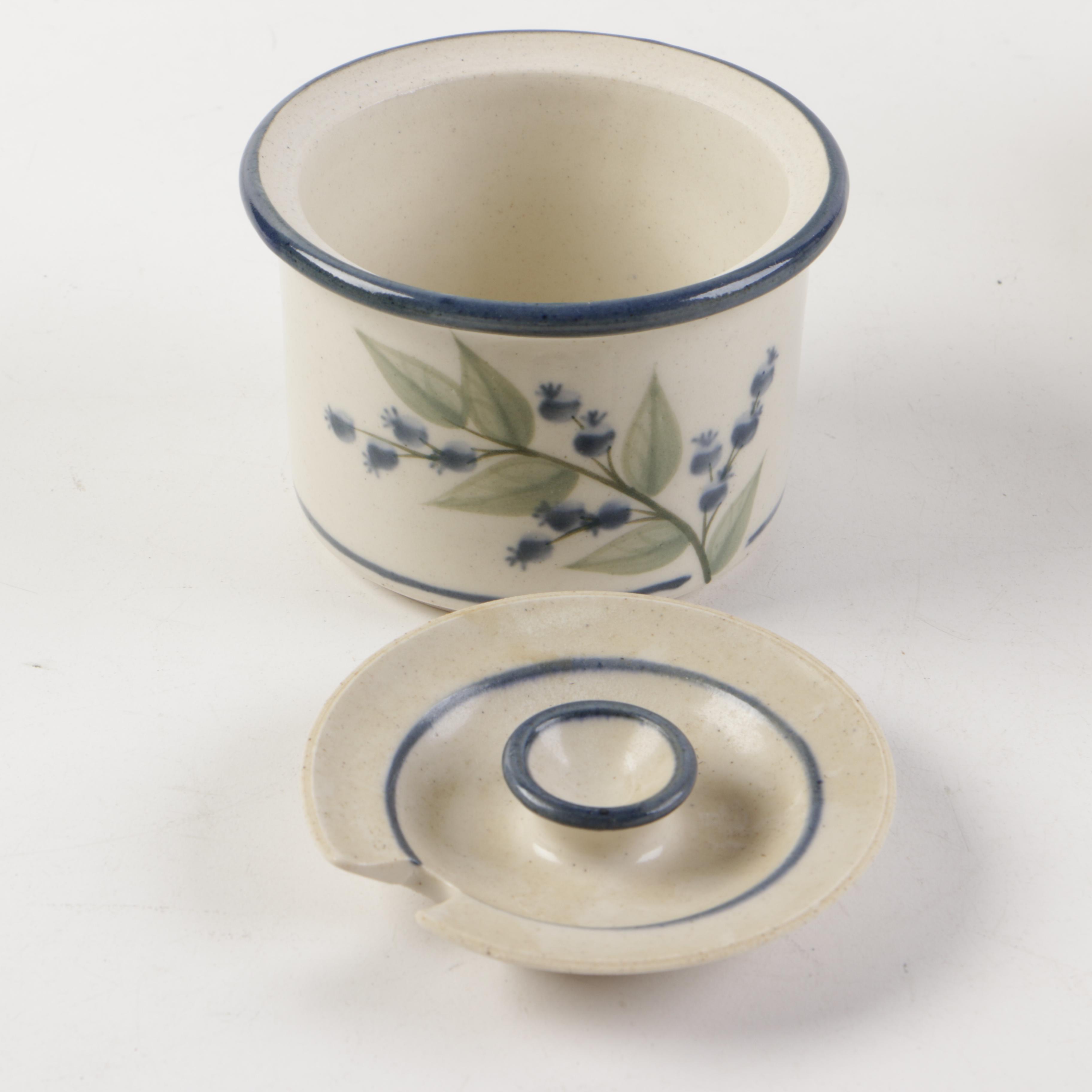 Union Stoneware "Blueberry" Tableware