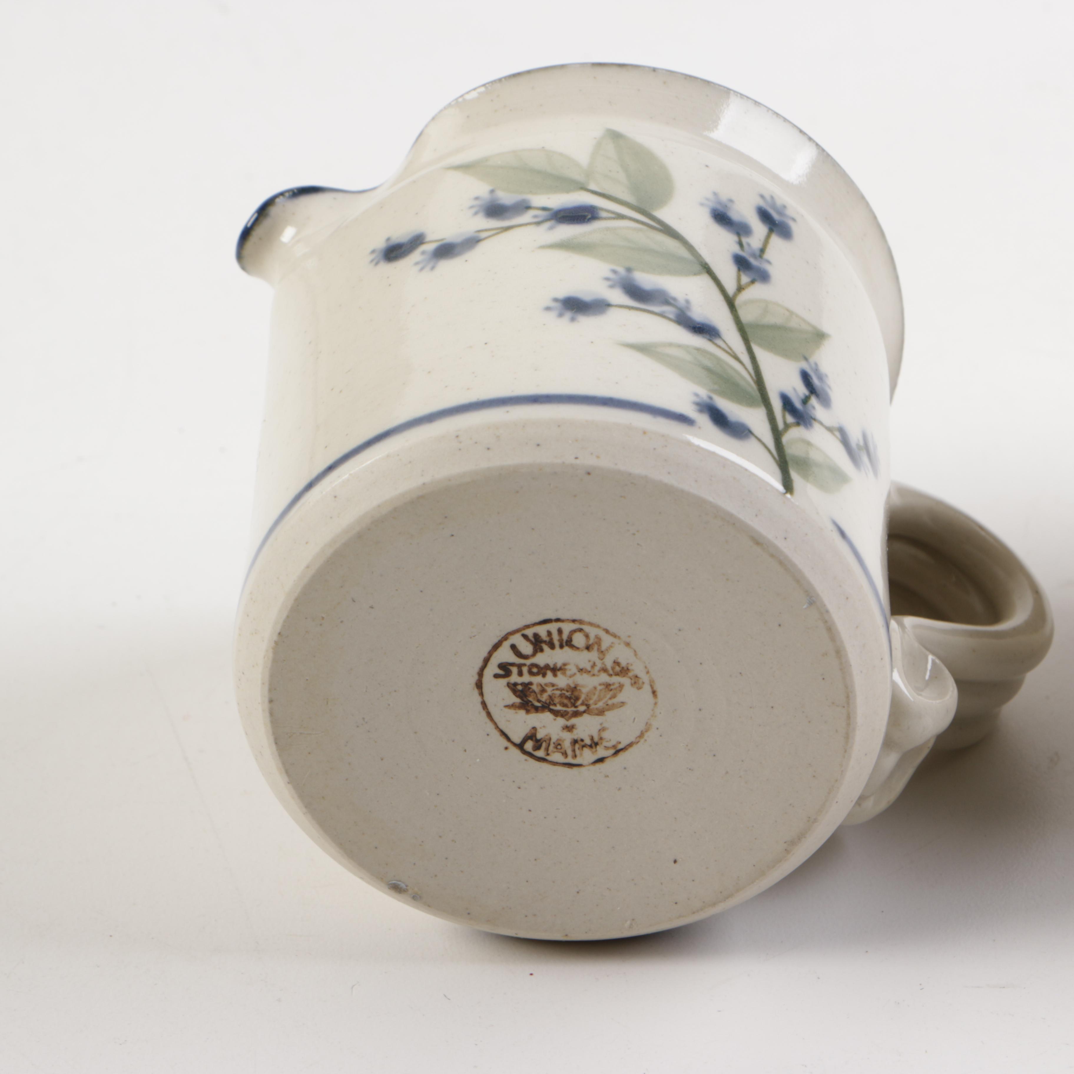 Union Stoneware "Blueberry" Tableware