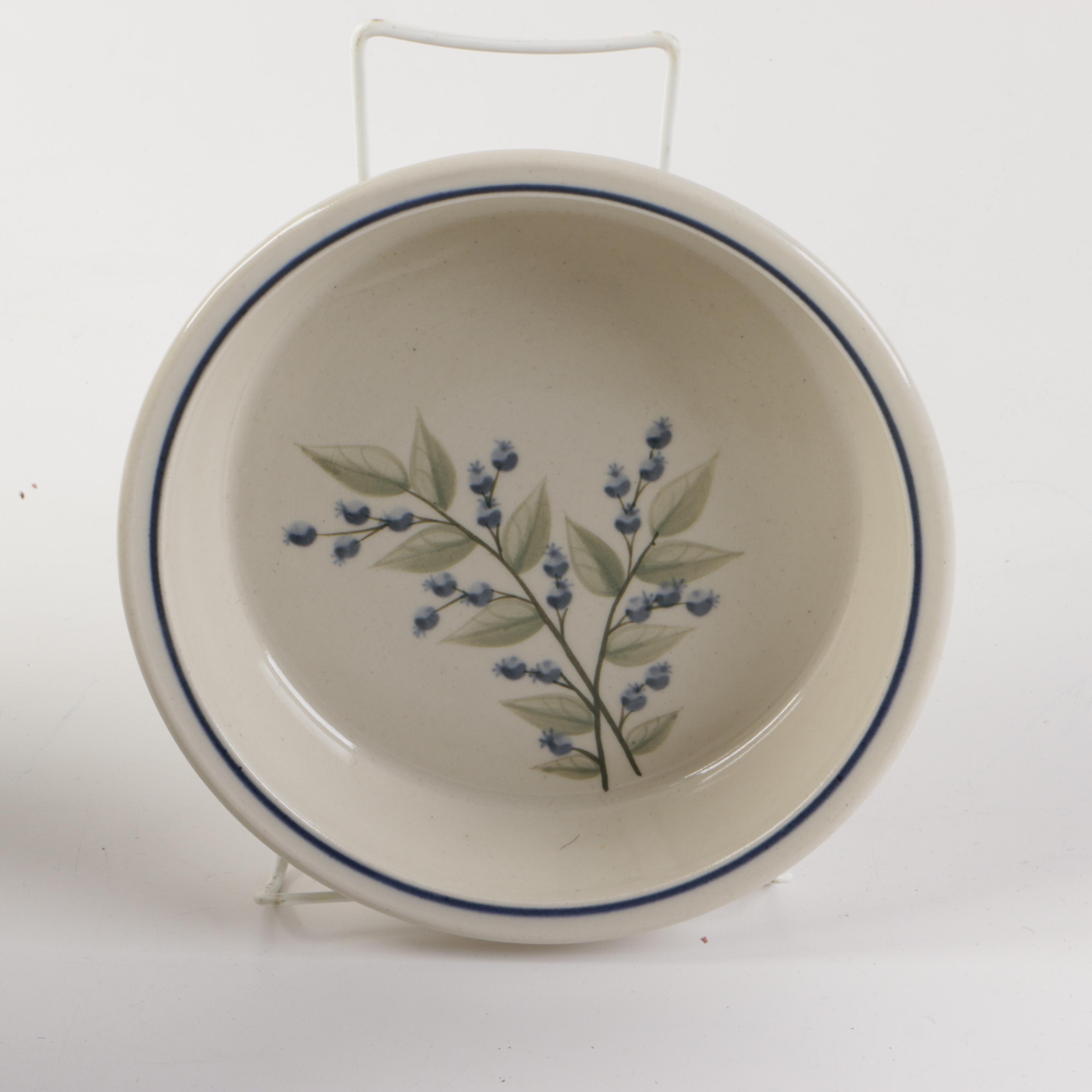 Union Stoneware "Blueberry" Tableware