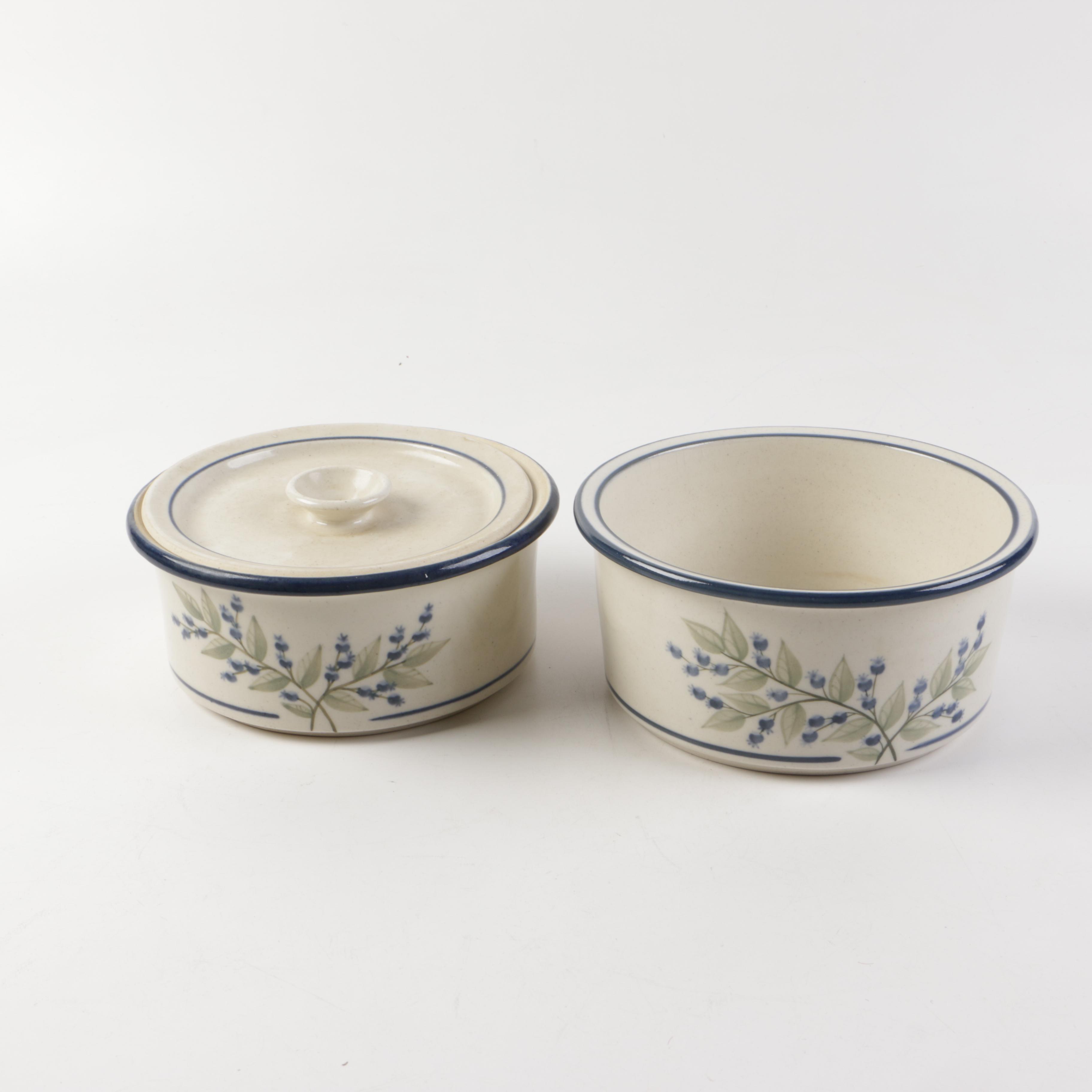 Union Stoneware "Blueberry" Tableware