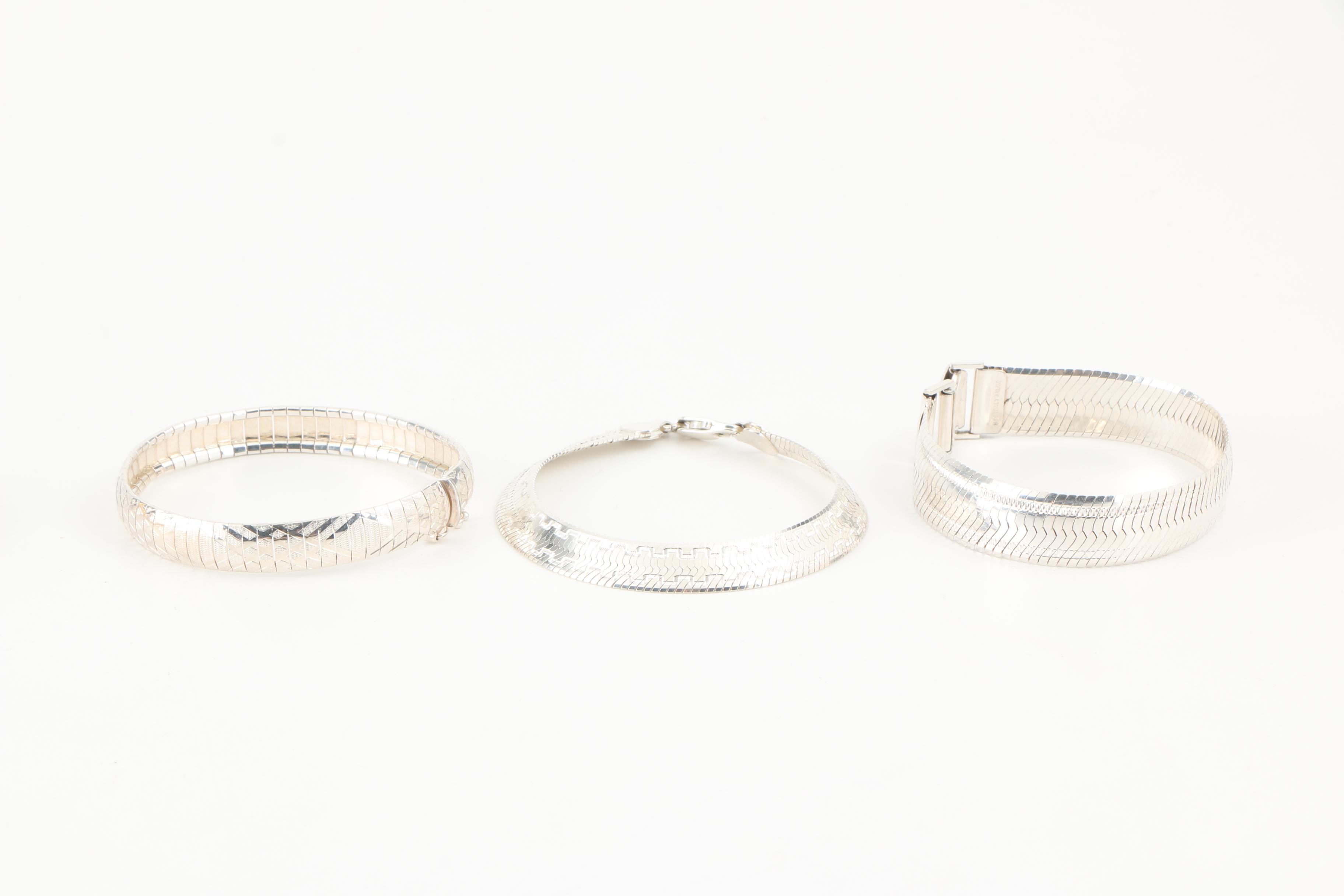 Sterling Silver Jewelry Assortment Including Milor