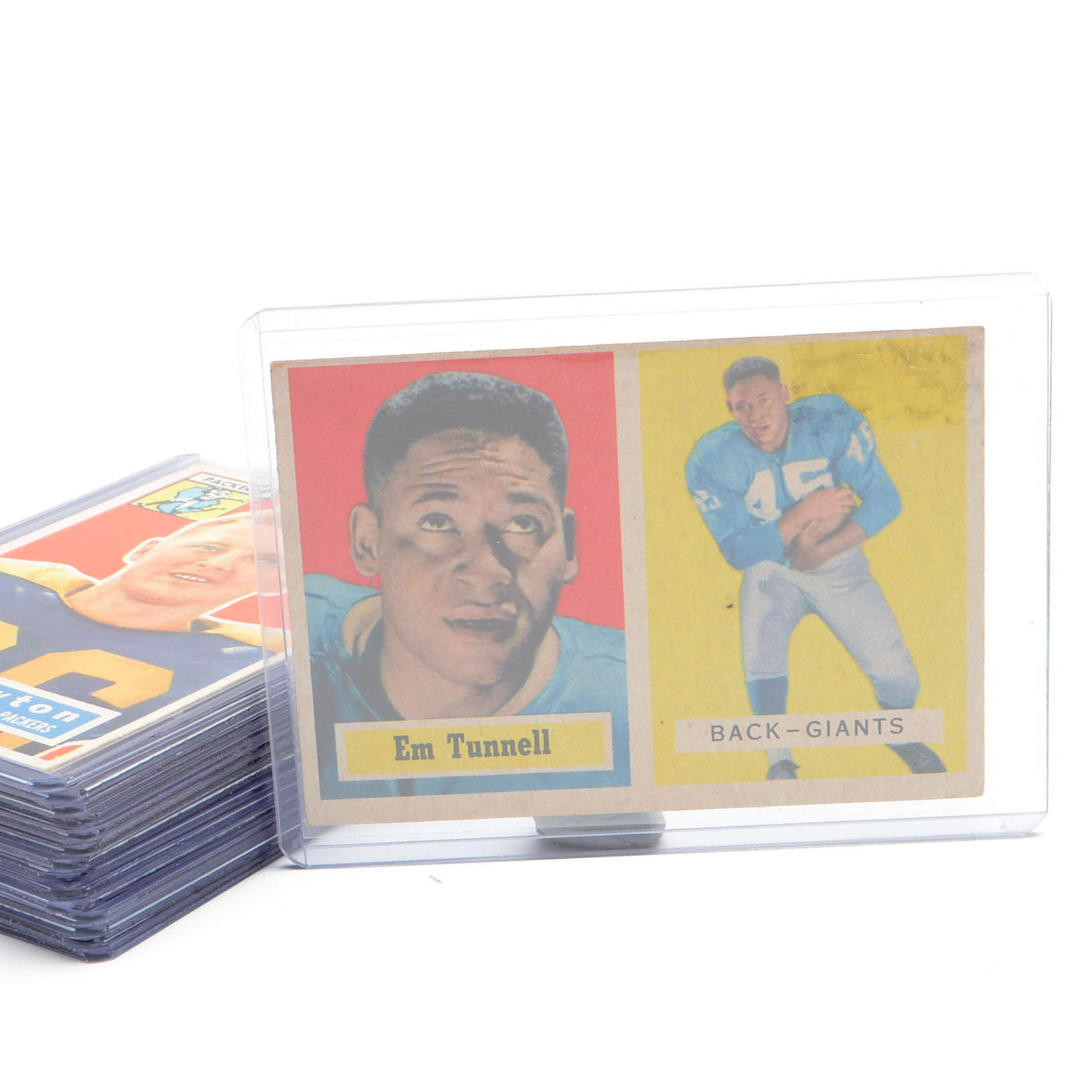 Older 1950s-1960s Topps Football Cards and Jerry Rice Rookie