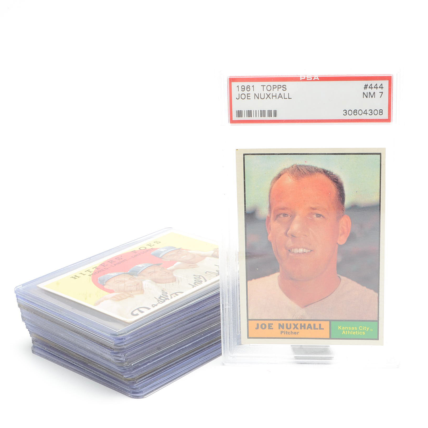 Twenty-Two 1950s and 1960s Topps Baseball Cards With Hall Of Fame Players