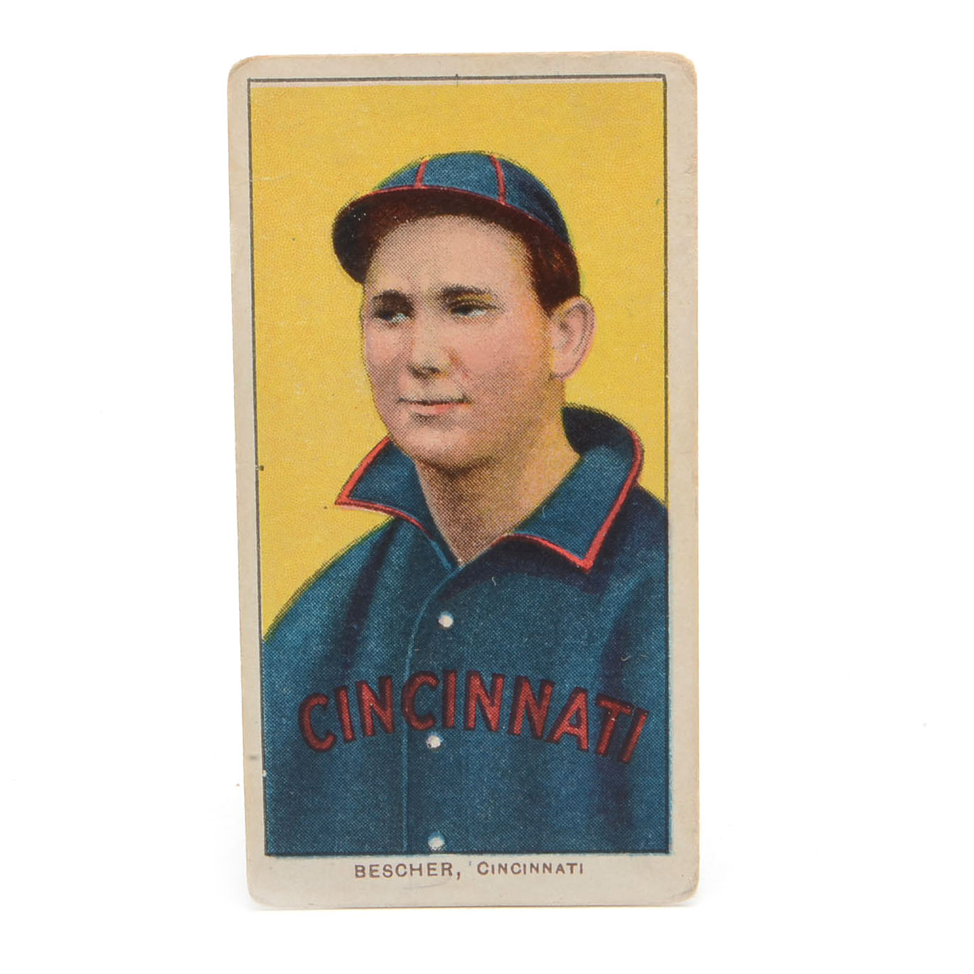 Bob Bescher Piedmont T-206 Tobacco Card