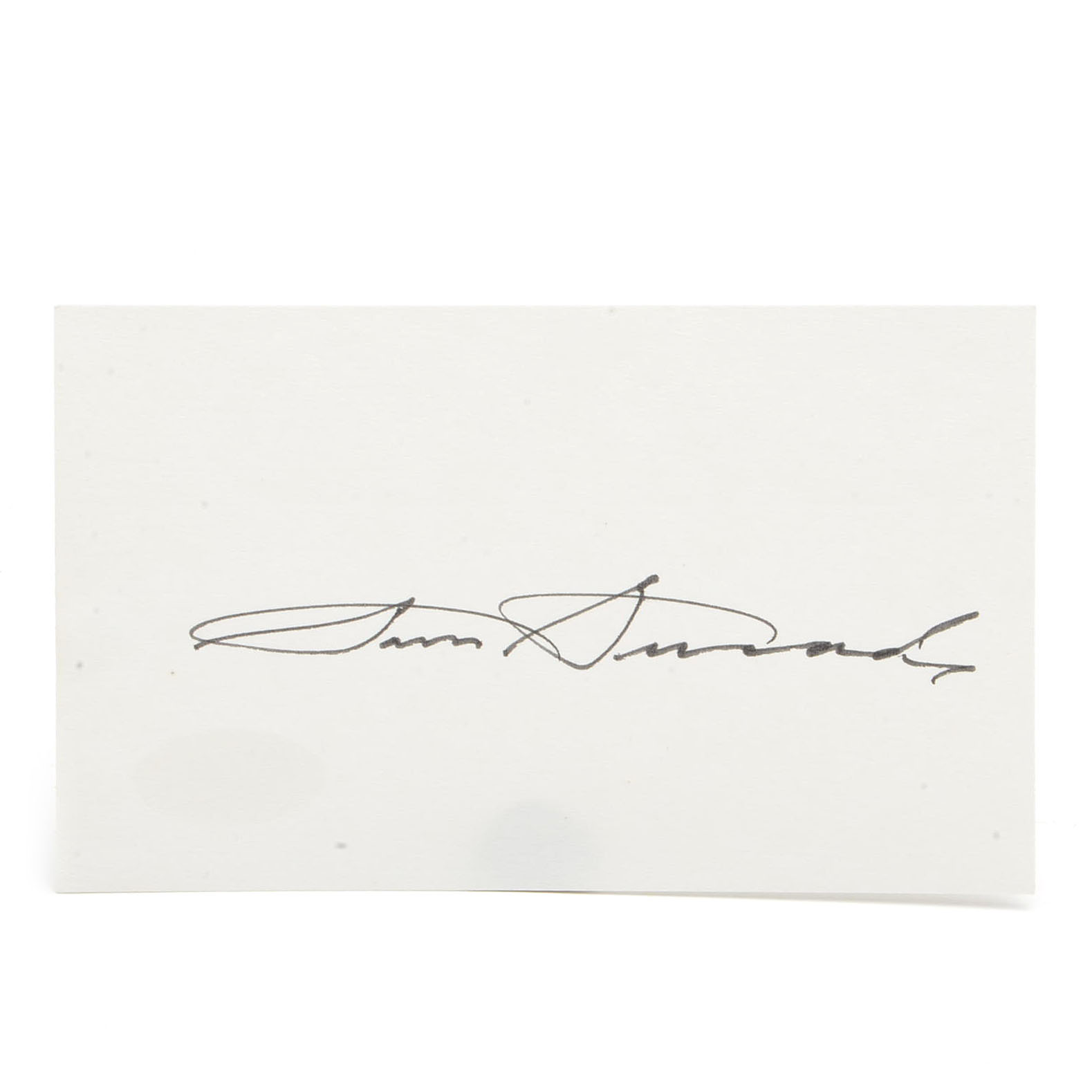 Hogan and Snead Cut Signatures  COAs