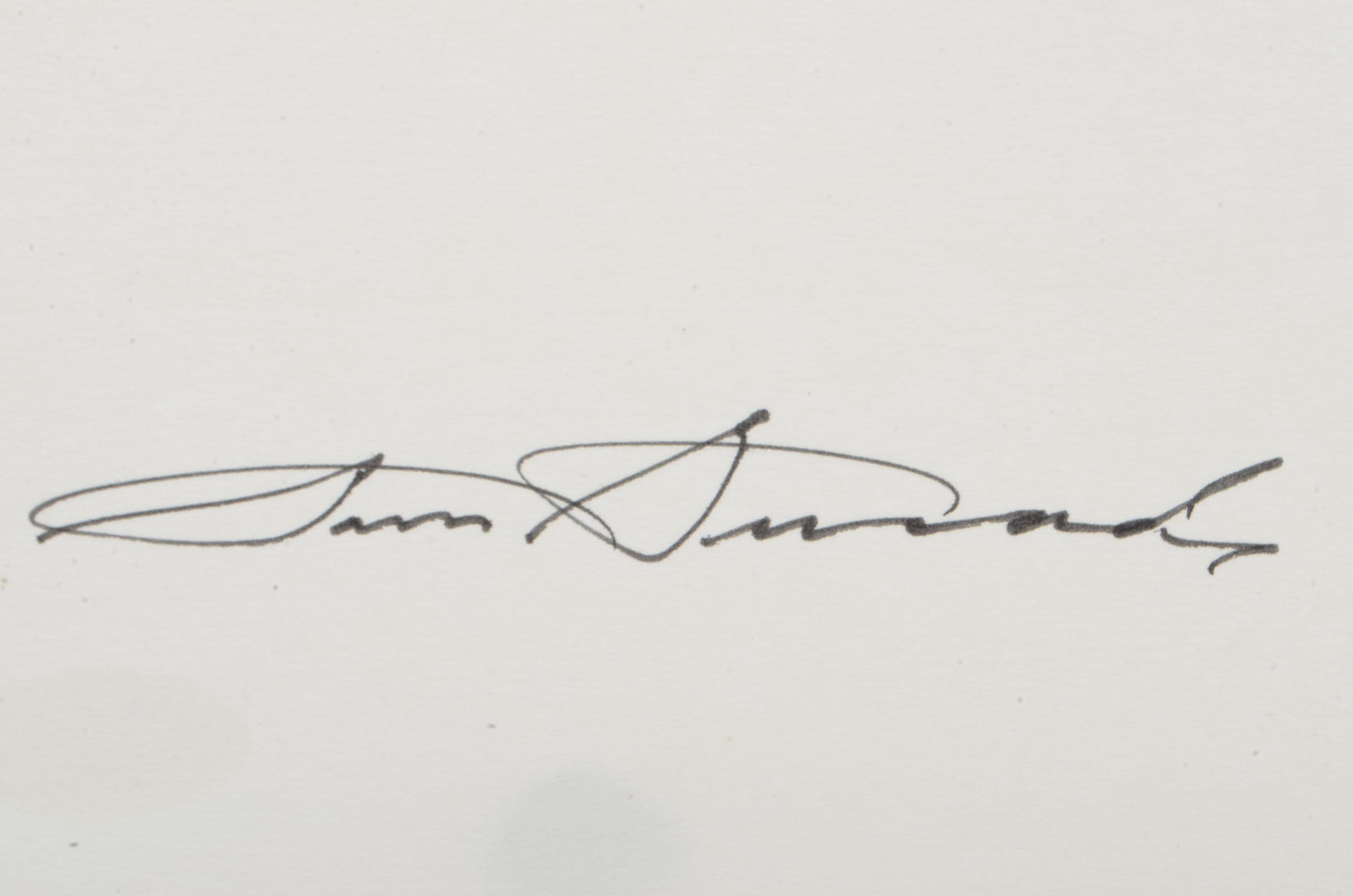 Hogan and Snead Cut Signatures  COAs