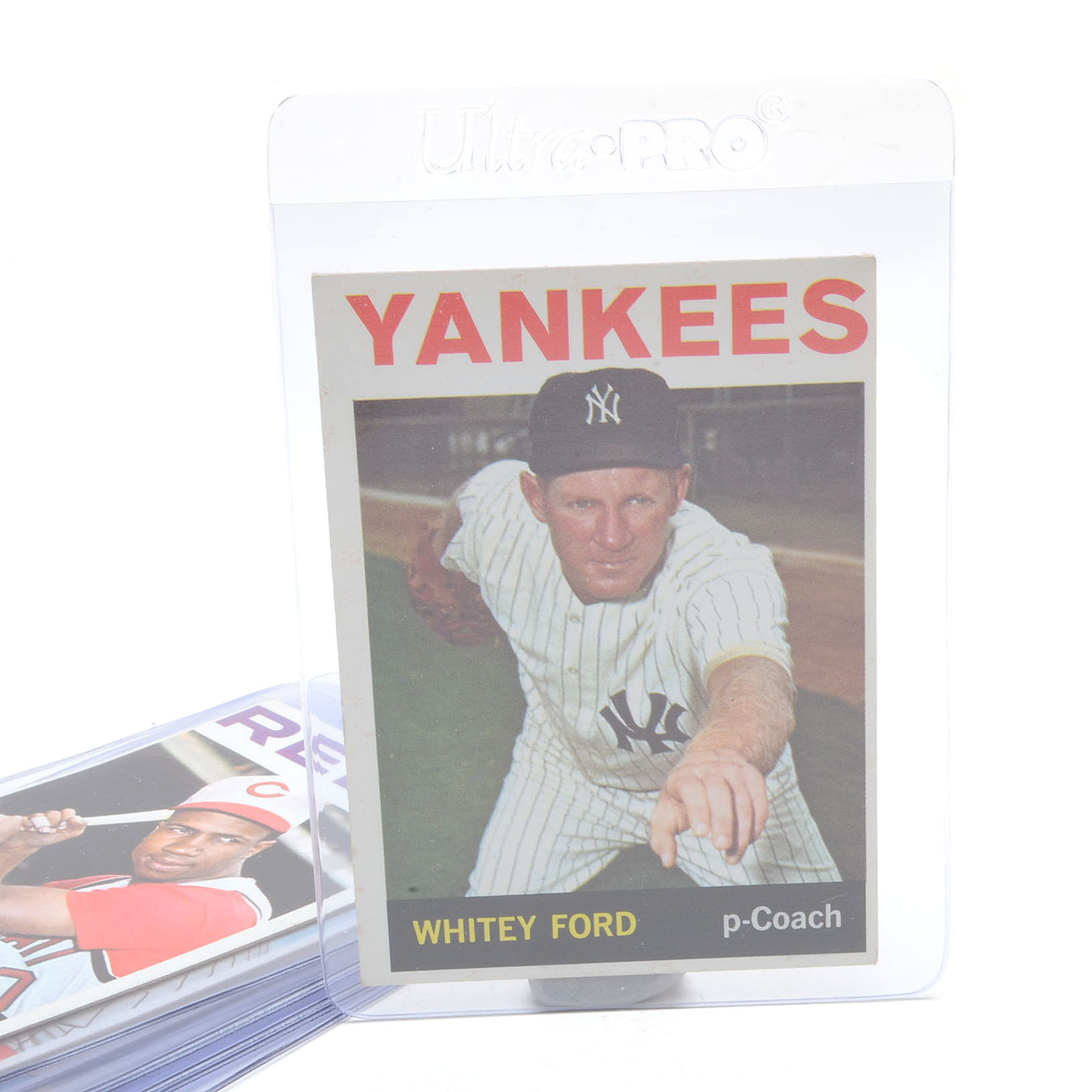 1964 Ford, Santo, Robinson, Drysdale, and Others Topps Baseball Cards