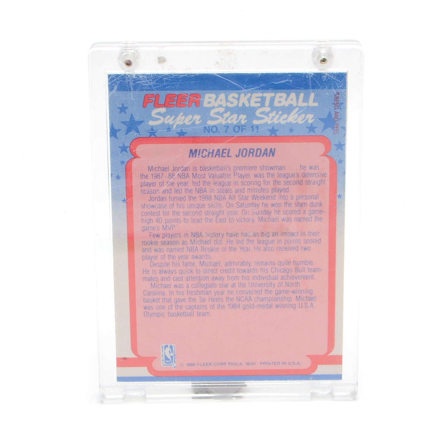 Four 1980s and 1990s Michael Jordan Basketball Cards, Two Graded
