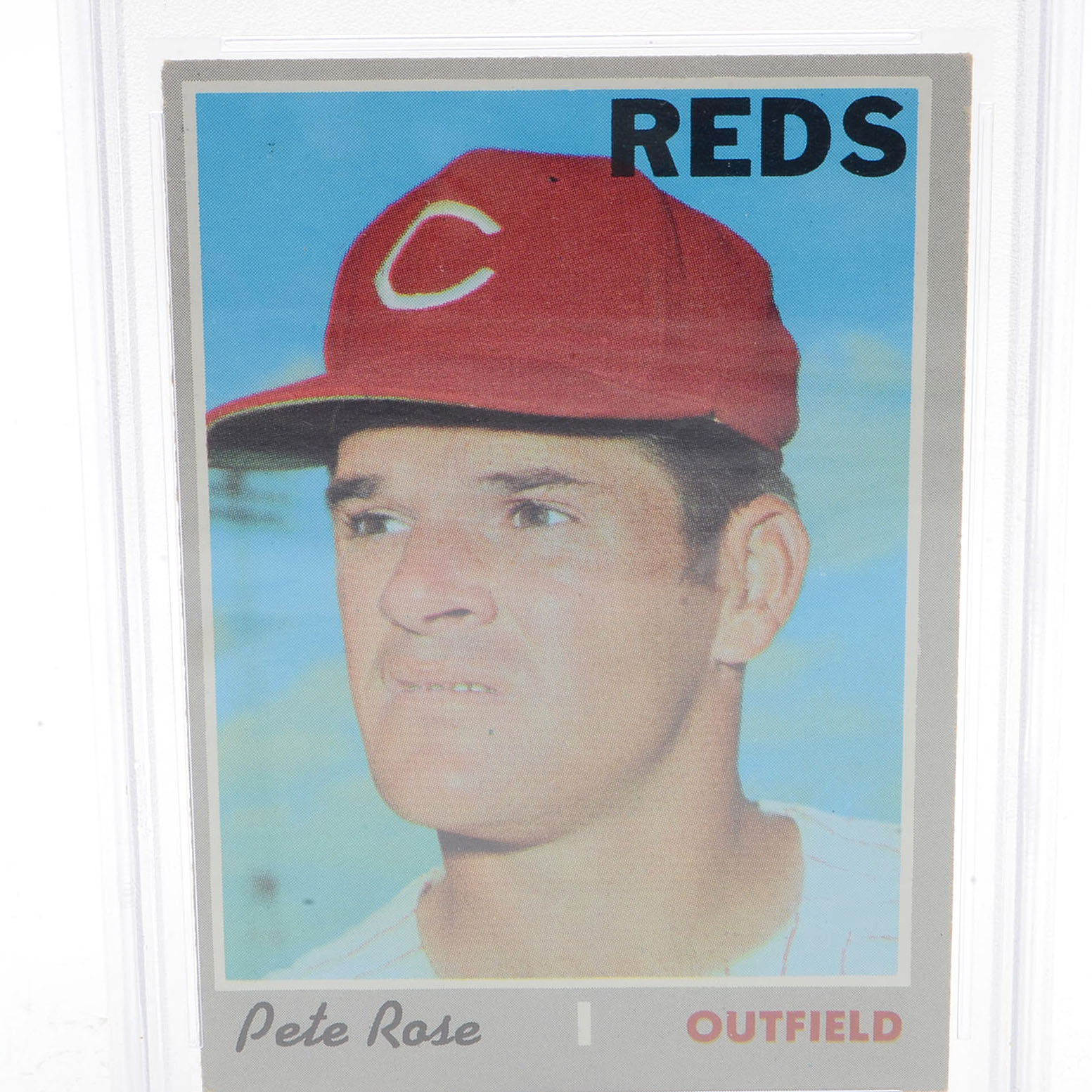 1970 Pete Rose Topps PSA Graded Baseball Card