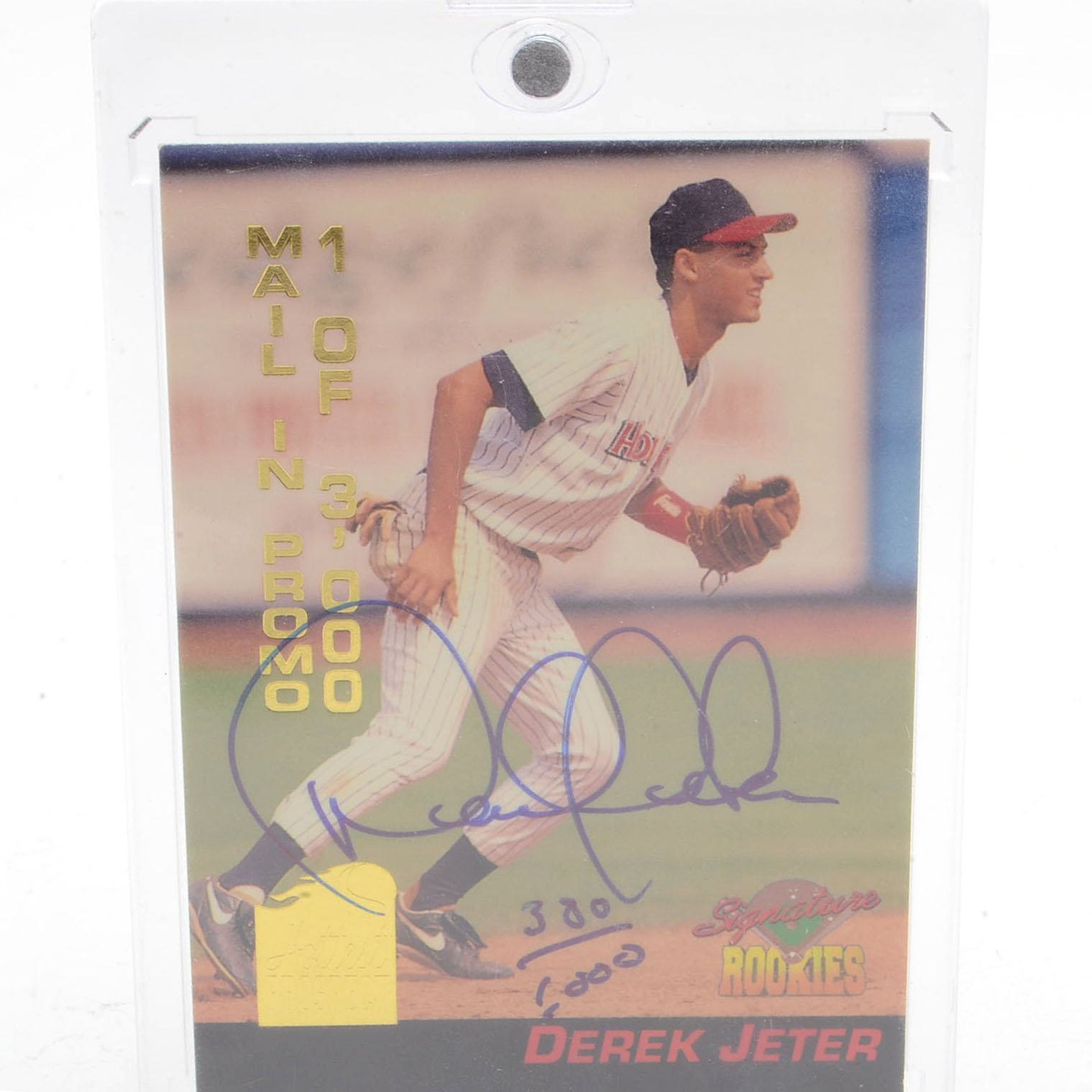 1994 Derek Jeter Certified Autograph Rookie Baseball Card