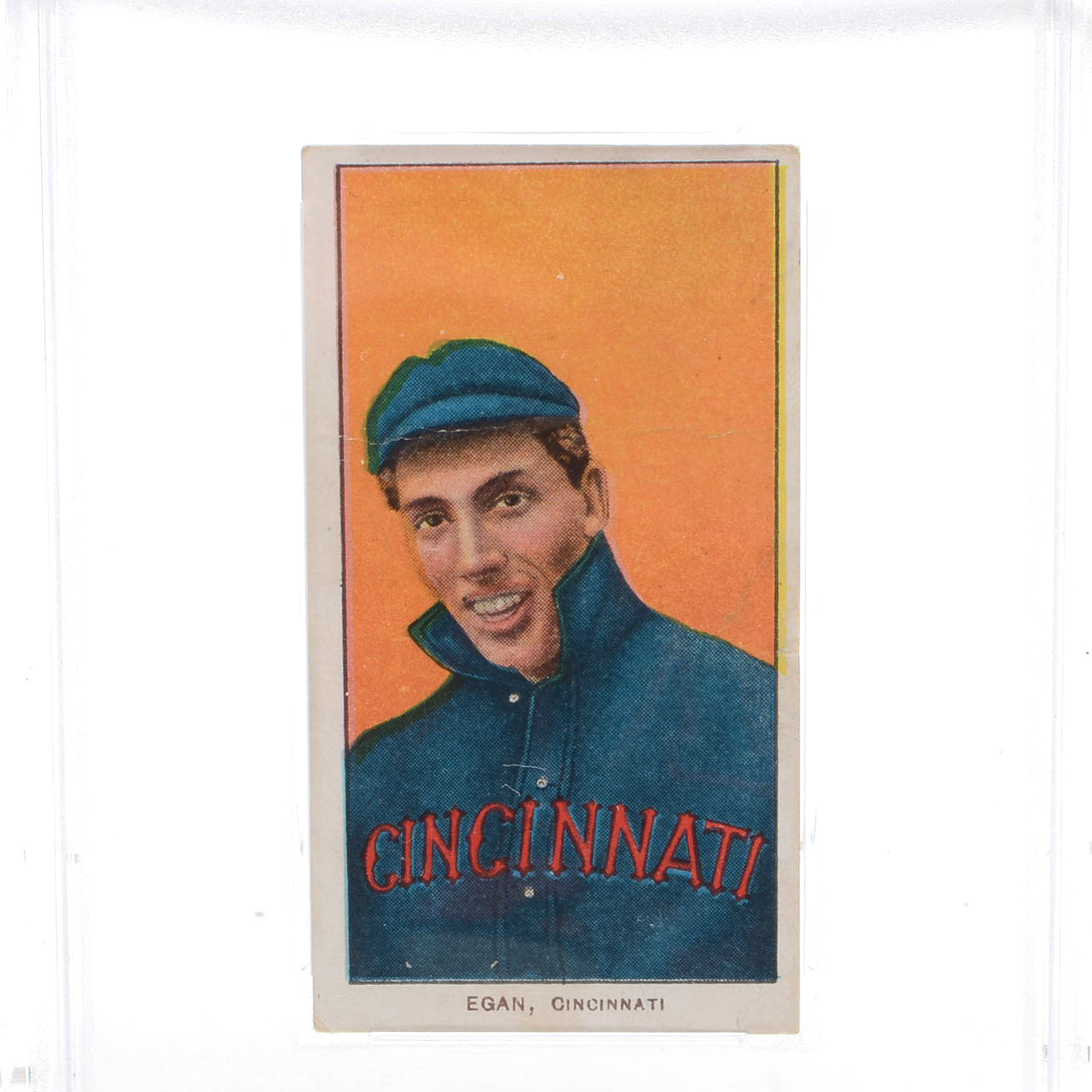 1909-1911 "T206" Piedmont Dick Eagan Reds PSA Graded Tobacco Card