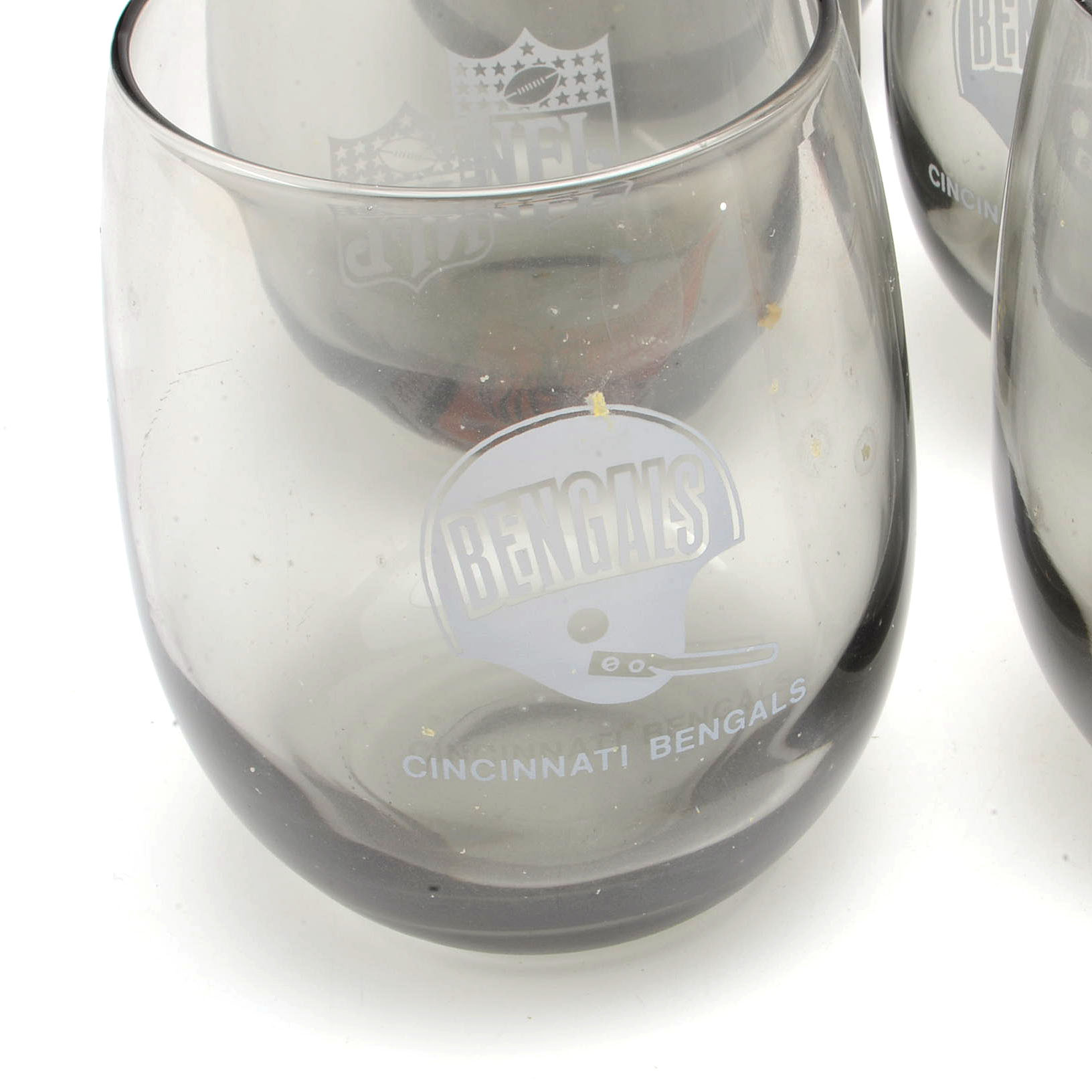 Bengals Glasses with a Pennant