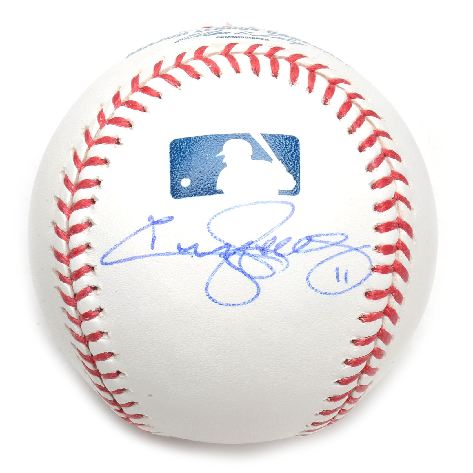 Rollins and Luzinski Signed Baseballs