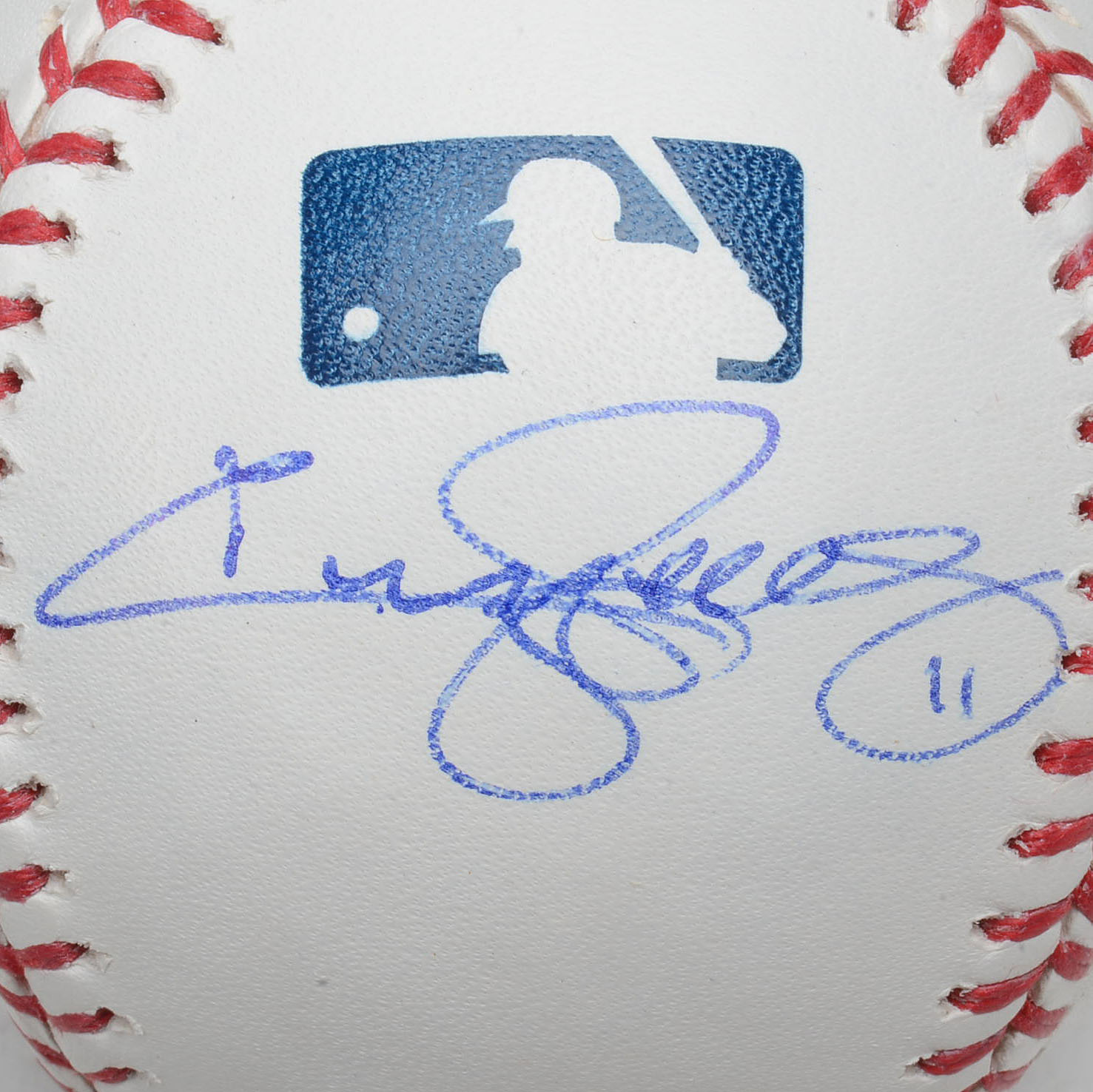 Rollins and Luzinski Signed Baseballs