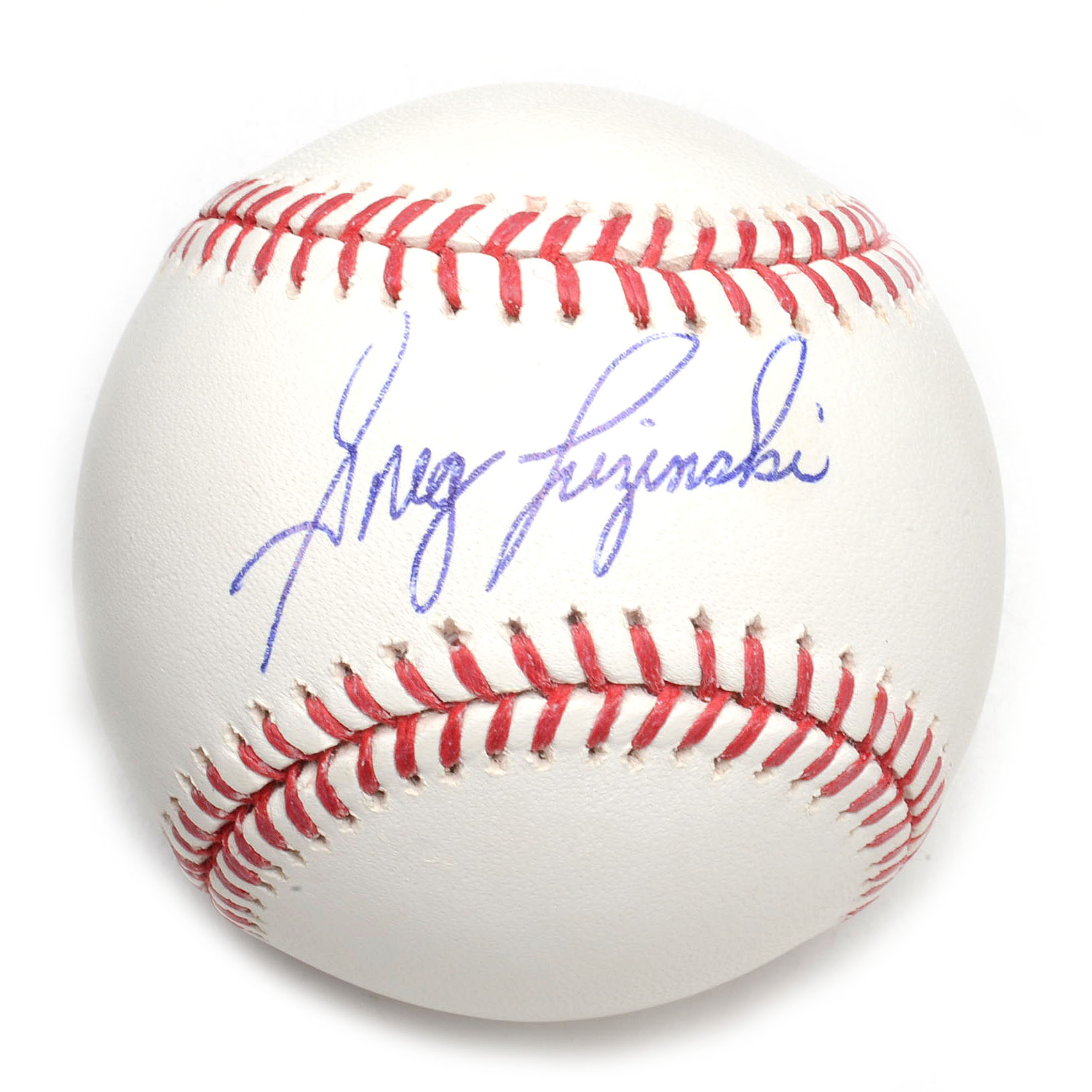 Rollins and Luzinski Signed Baseballs