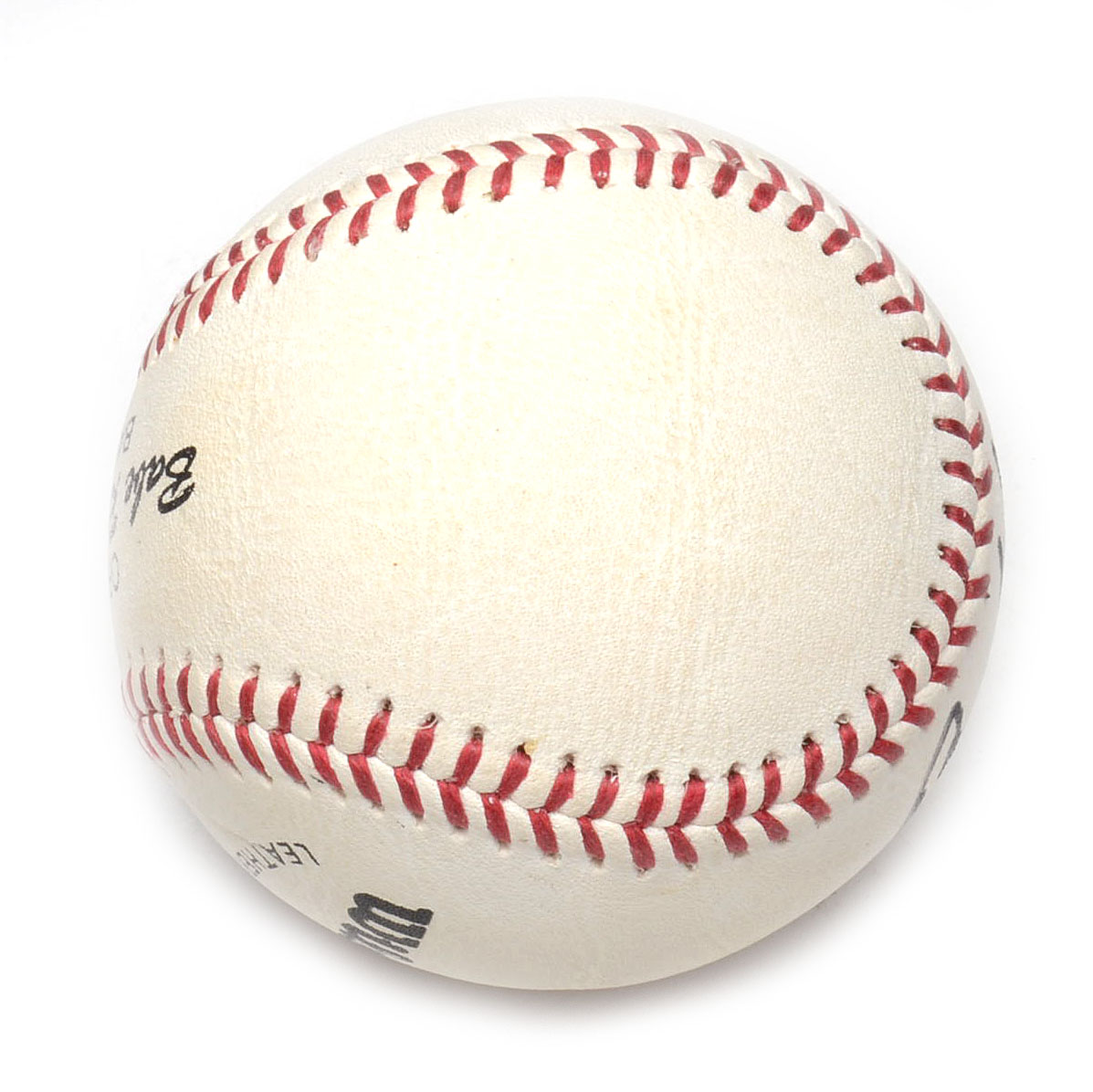 Bob Feller Signed Baseball In Holder