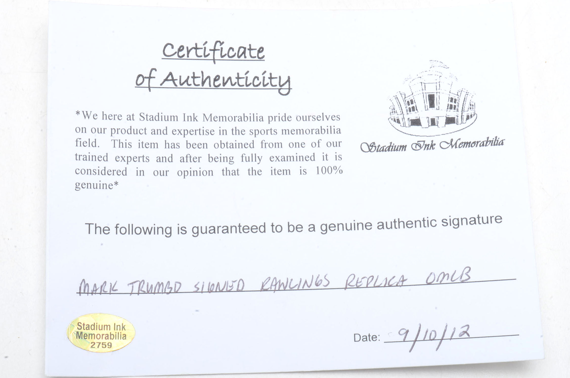 Three MLB All-Stars Signed Baseballs