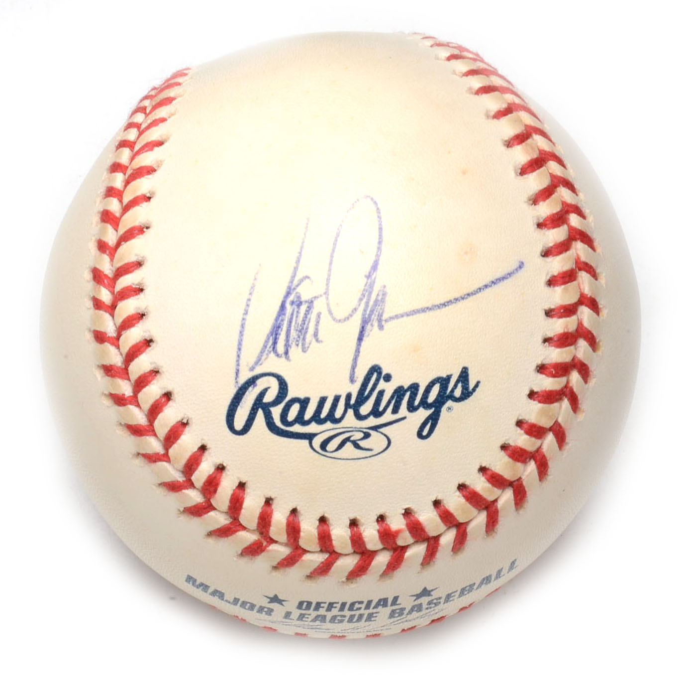 Peter Gammons Signed Baseball