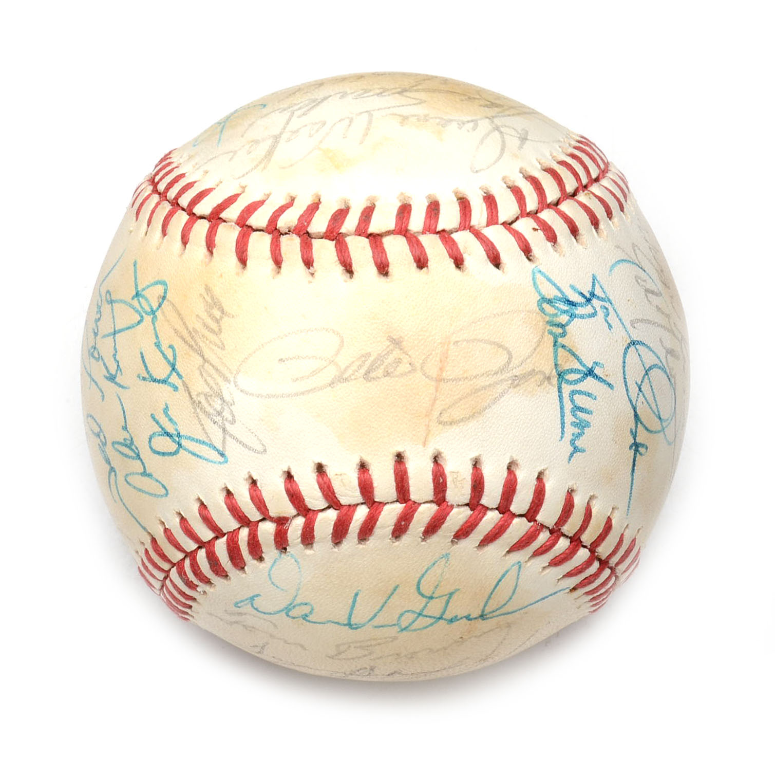 1984/85 Cincinnati Reds Signed Baseball