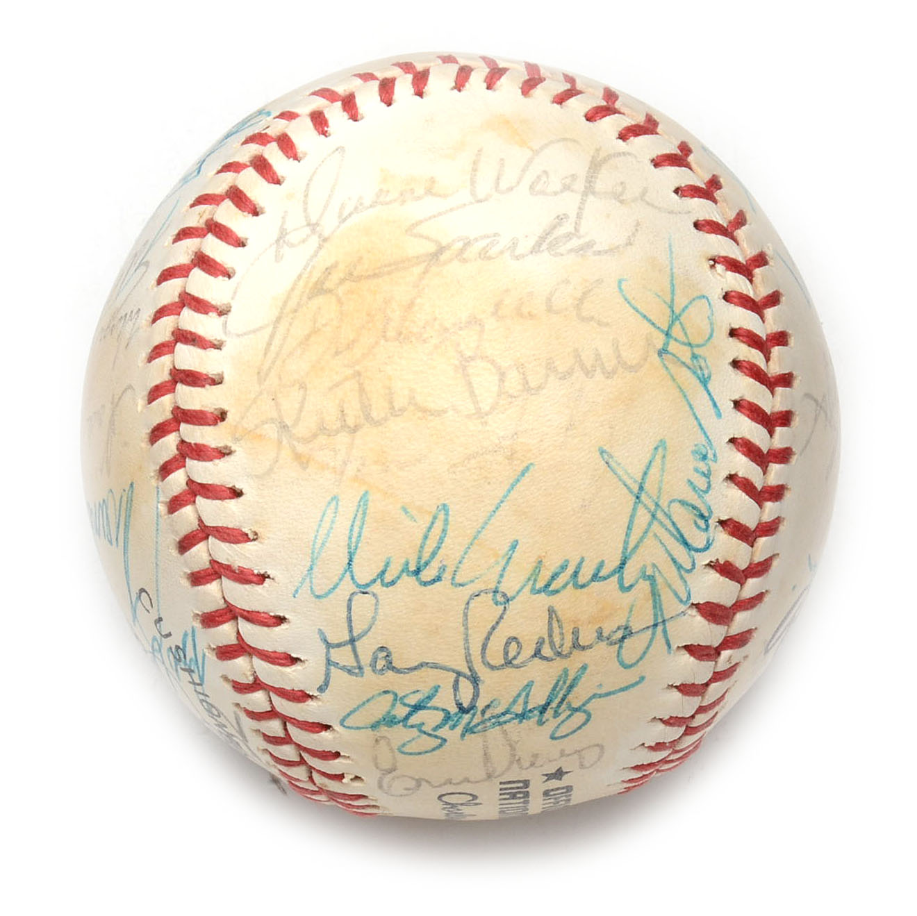 1984/85 Cincinnati Reds Signed Baseball