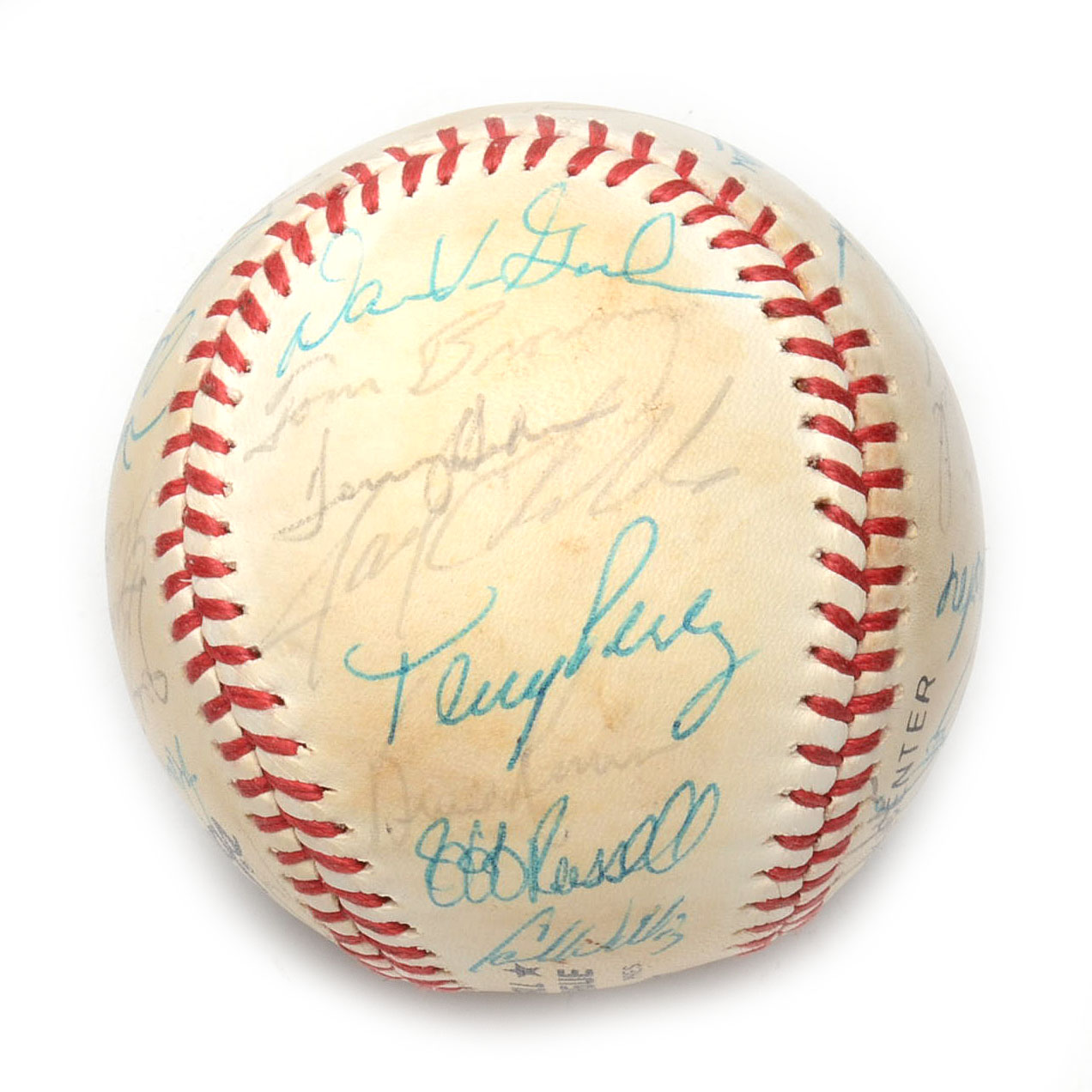 1984/85 Cincinnati Reds Signed Baseball