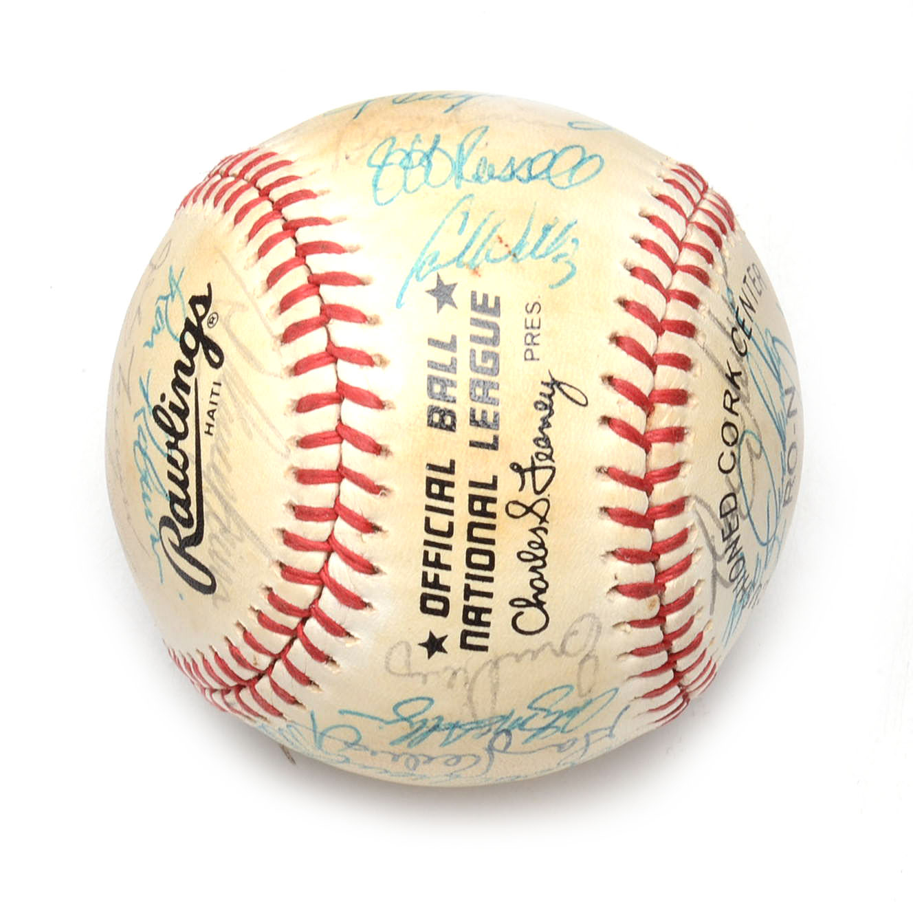 1984/85 Cincinnati Reds Signed Baseball