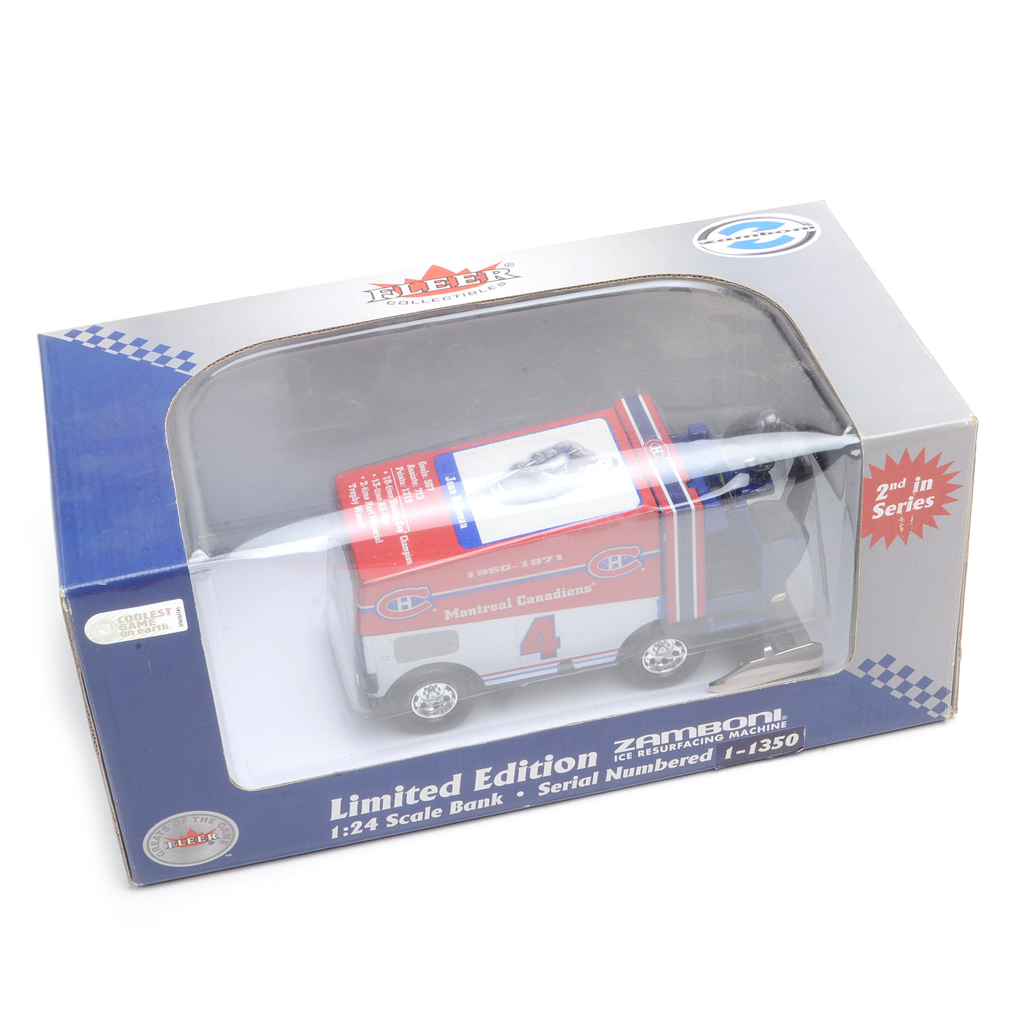 Montreal Canadians Zamboni Bank