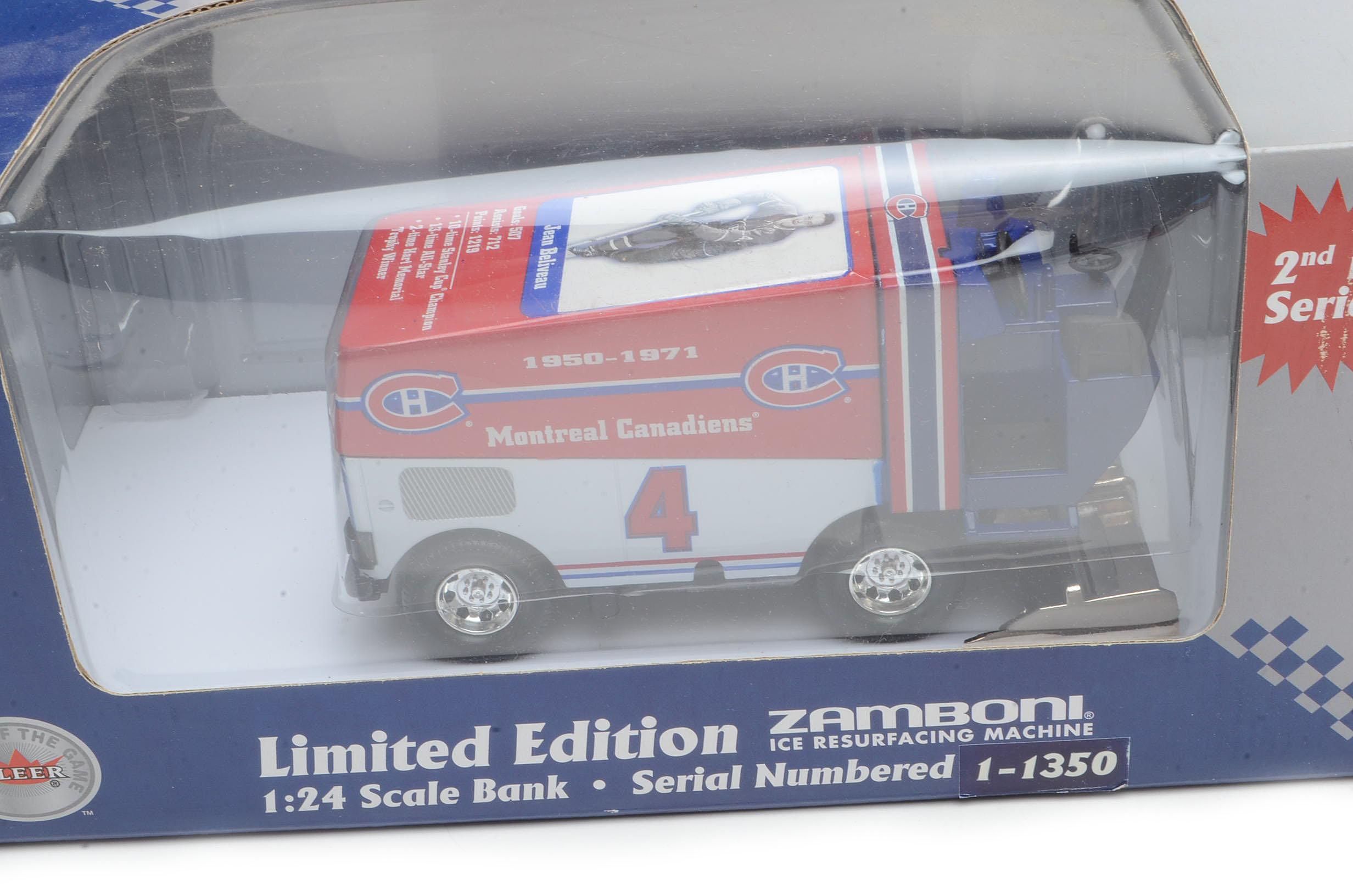 Montreal Canadians Zamboni Bank