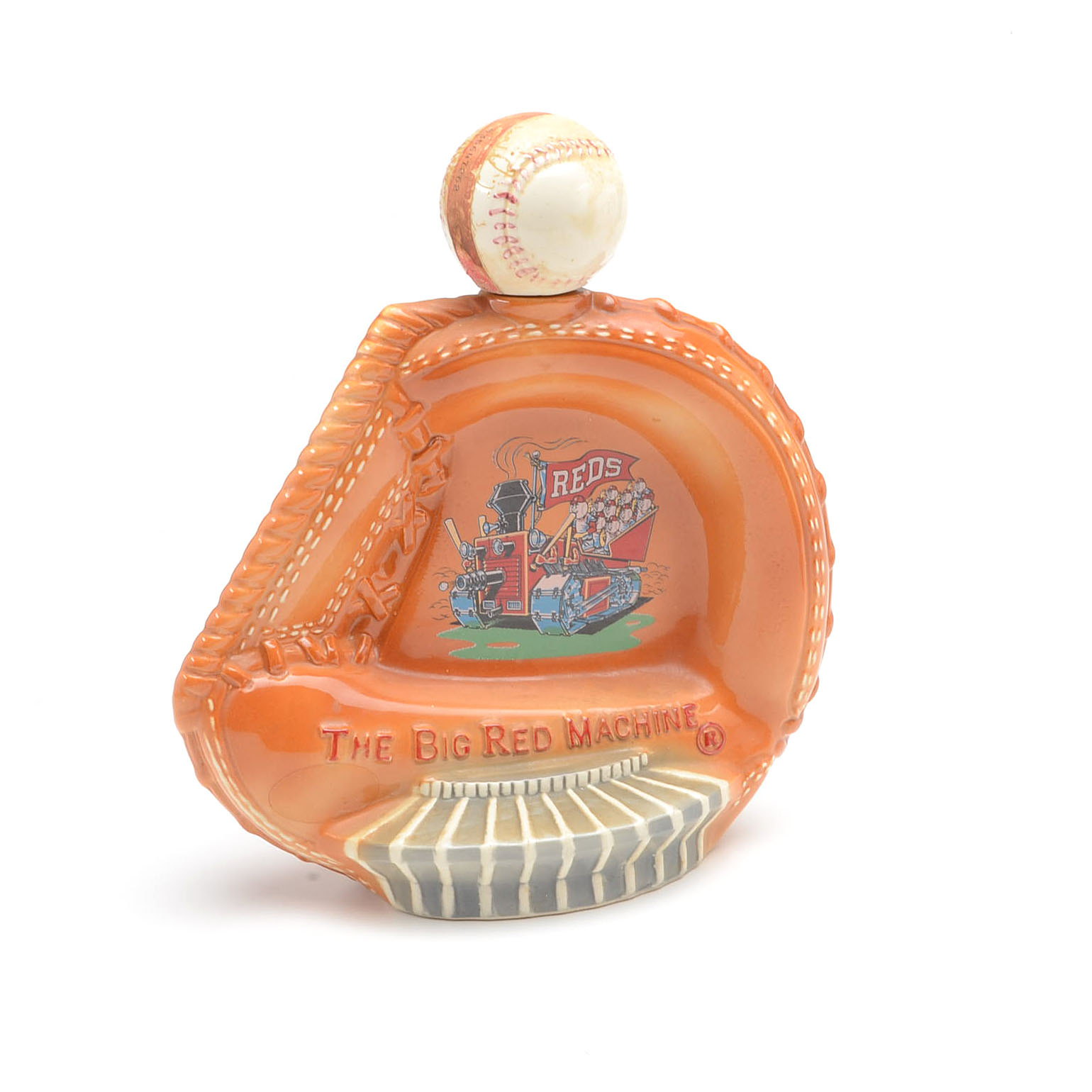 1973 Hoffman Distillery "Big Red Machine" Decanter