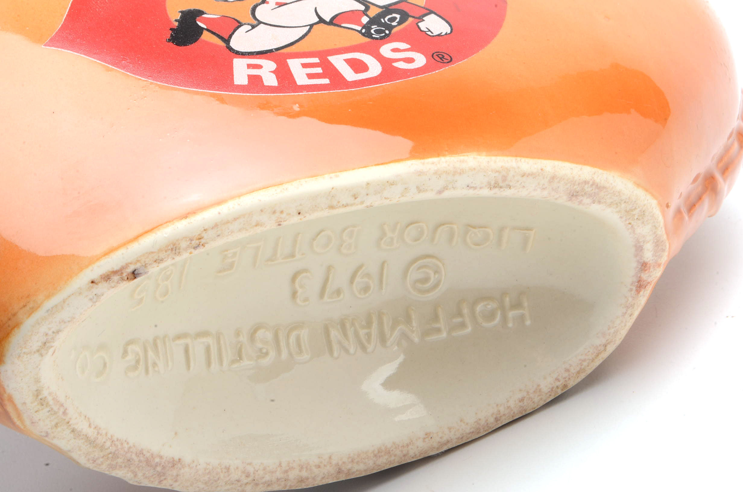 1973 Hoffman Distillery "Big Red Machine" Decanter