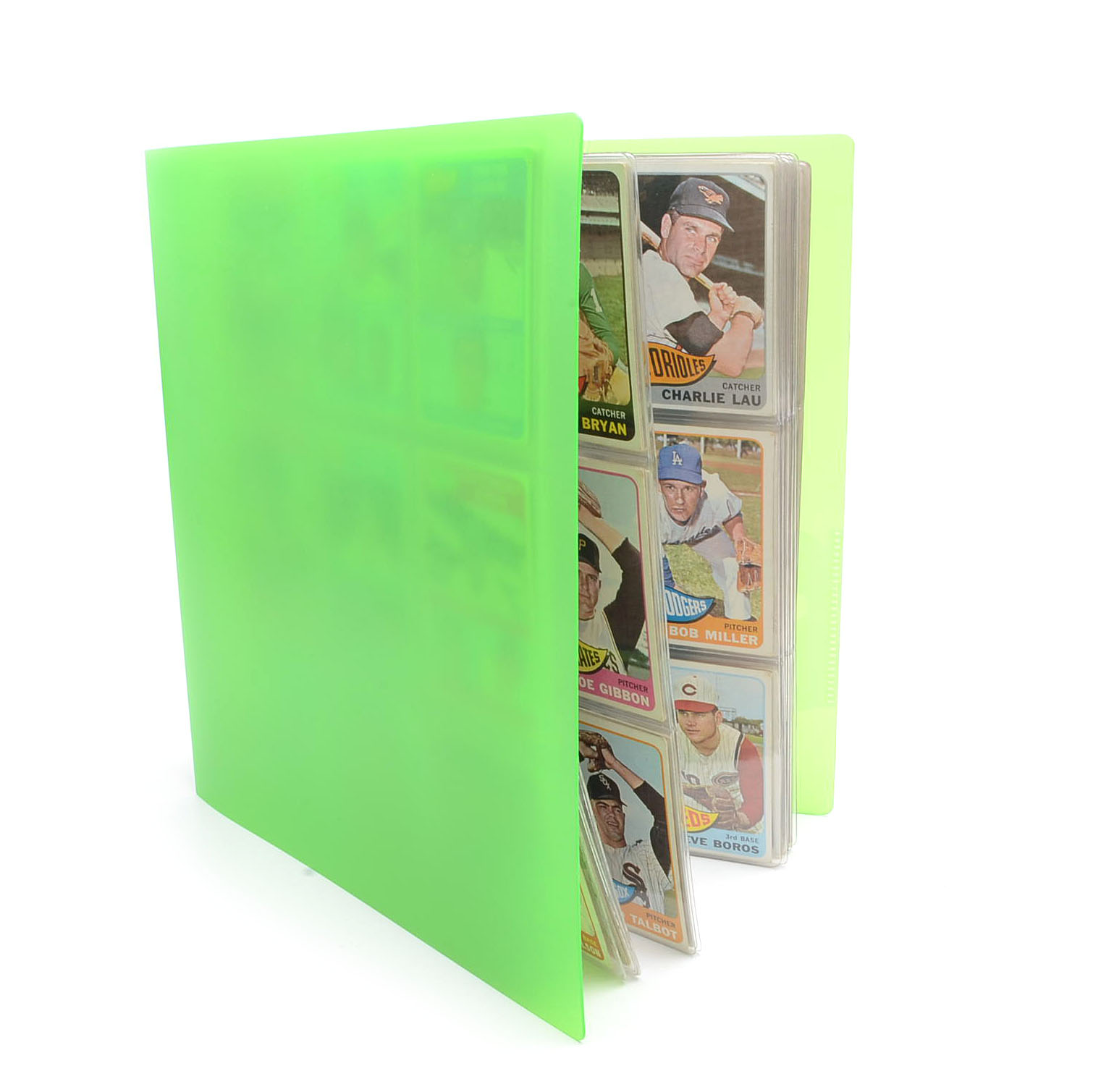 1965 Topps Baseball Cards In Binder With HOF Players